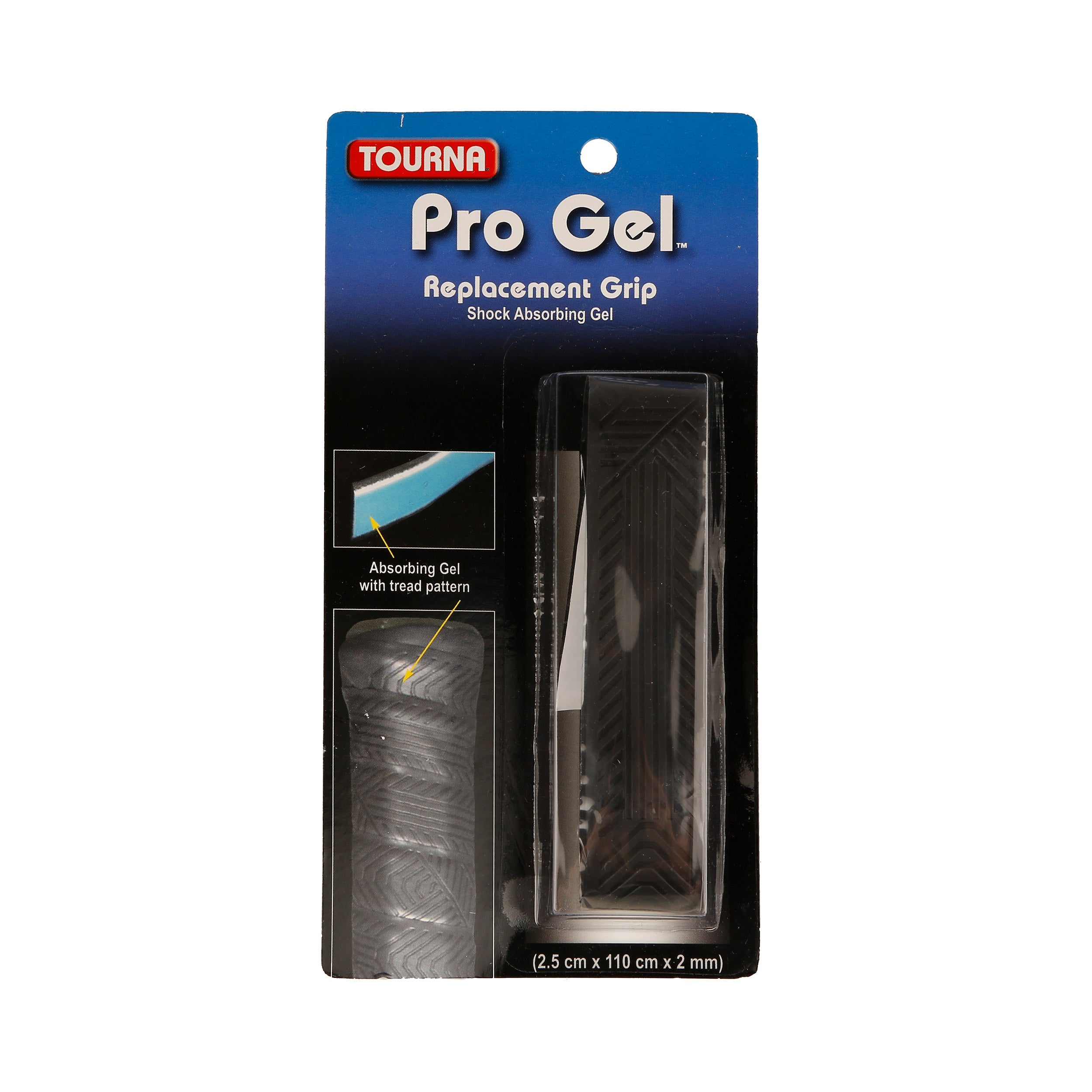 Tourna Pro Gel Confezione Da 1-Nero