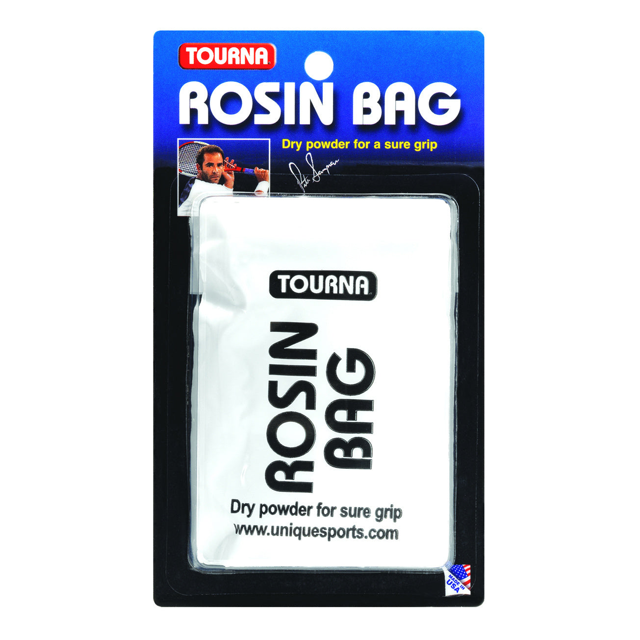 Tourna Rosin Bag Cura Delle Mani-Bianco