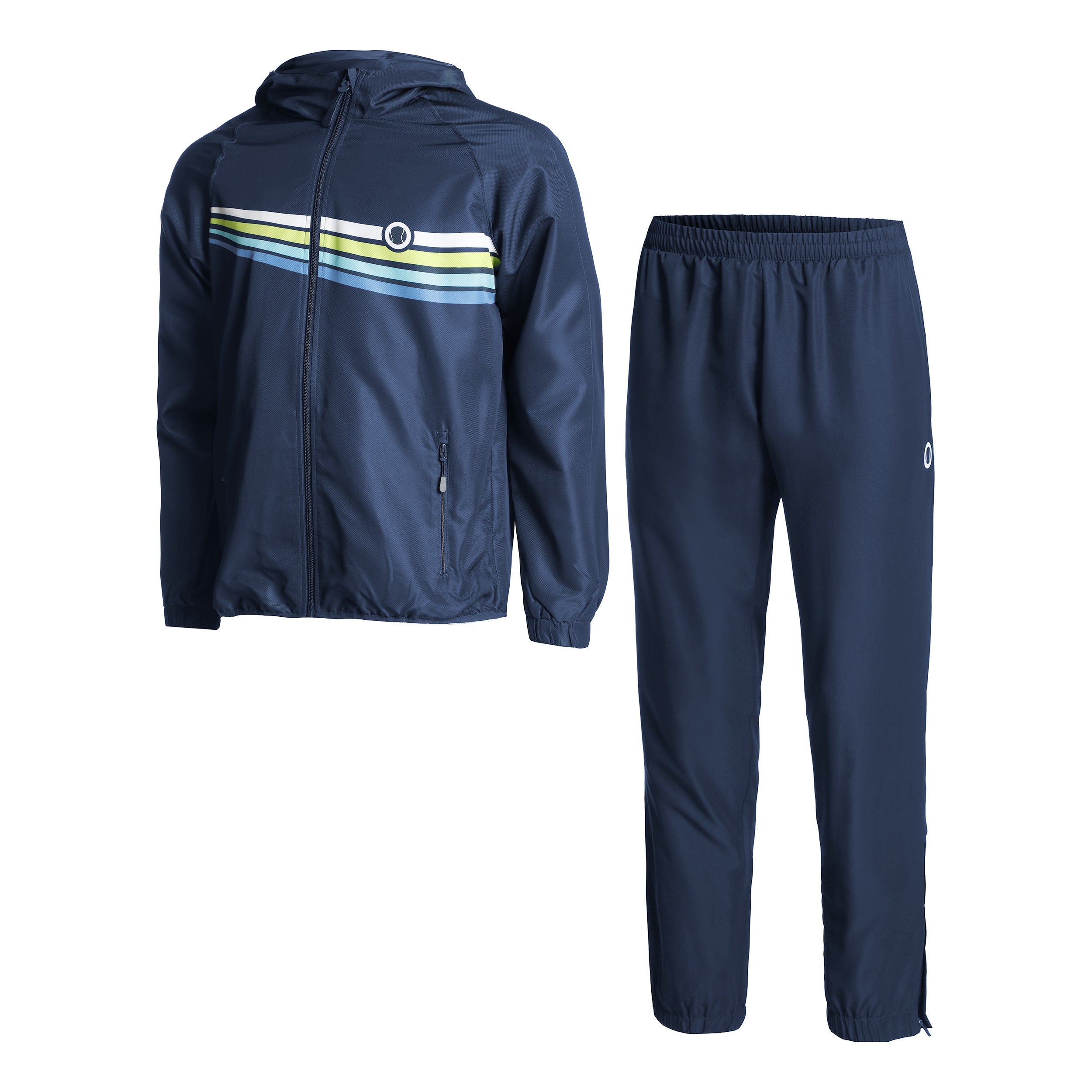 Tennis-Point Trainingsanzug Tuta da allenamento Uomini - blu scuro, multicolore