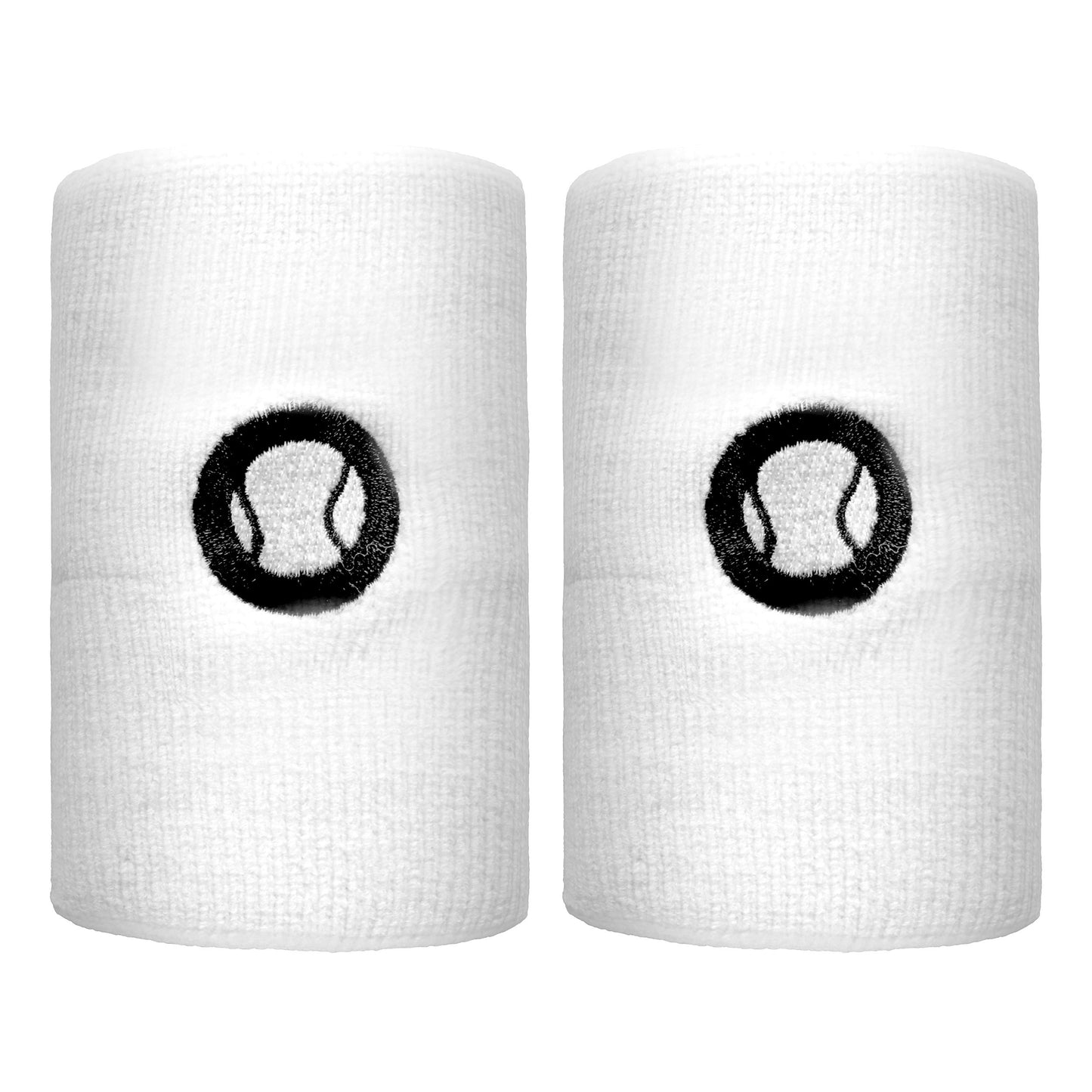 Tennis-Point Polsino anti sudore lungo - bianco