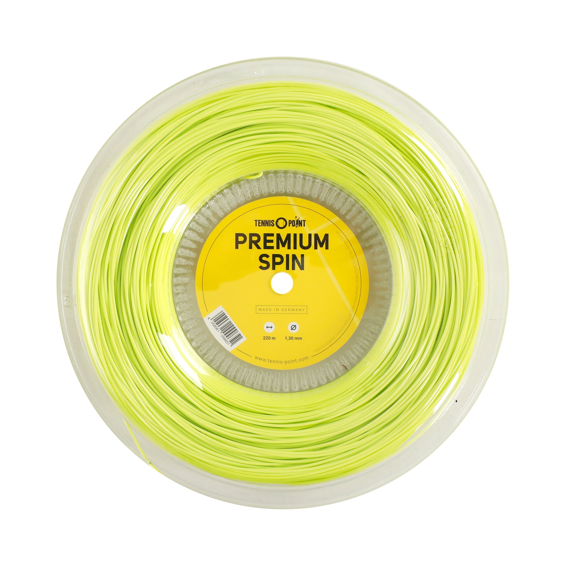 Tennis-Point Premium Spin Rotolo Di Corde 220m-Lime