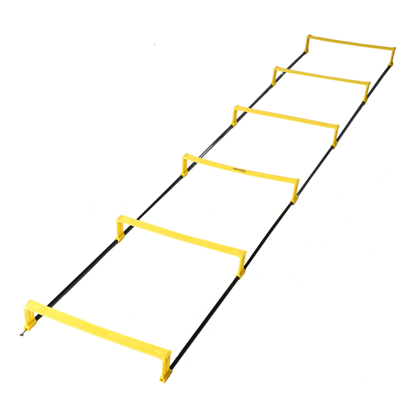 Tennis-Point Koordinationsleiter Mit Hürde 2m-Giallo,Nero