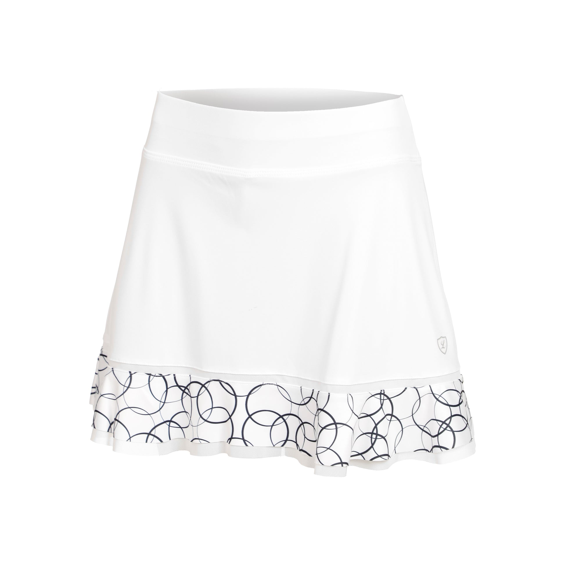 Limited Sports Flounce Gonna Donna - bianco, grigio-blu