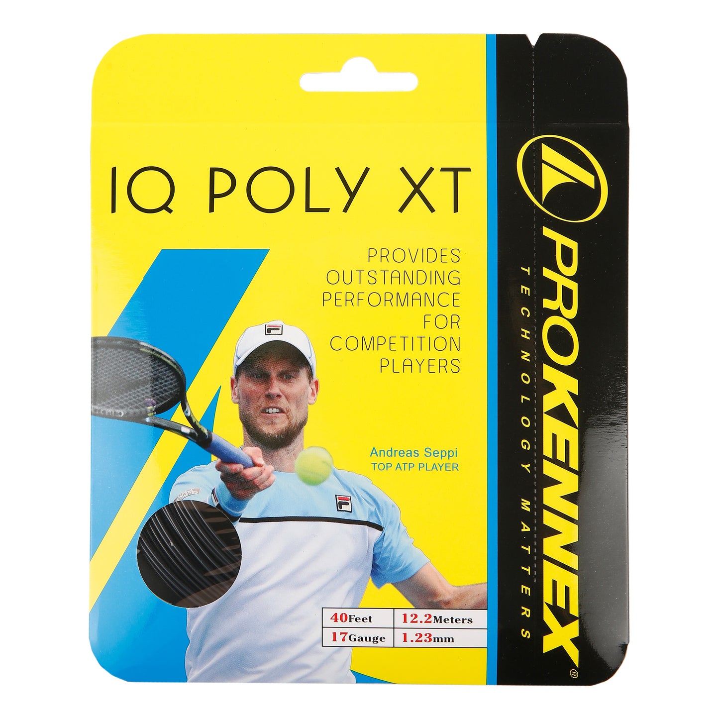 PROKENNEX IQ Poly XT Set di corde 12,2m - nero