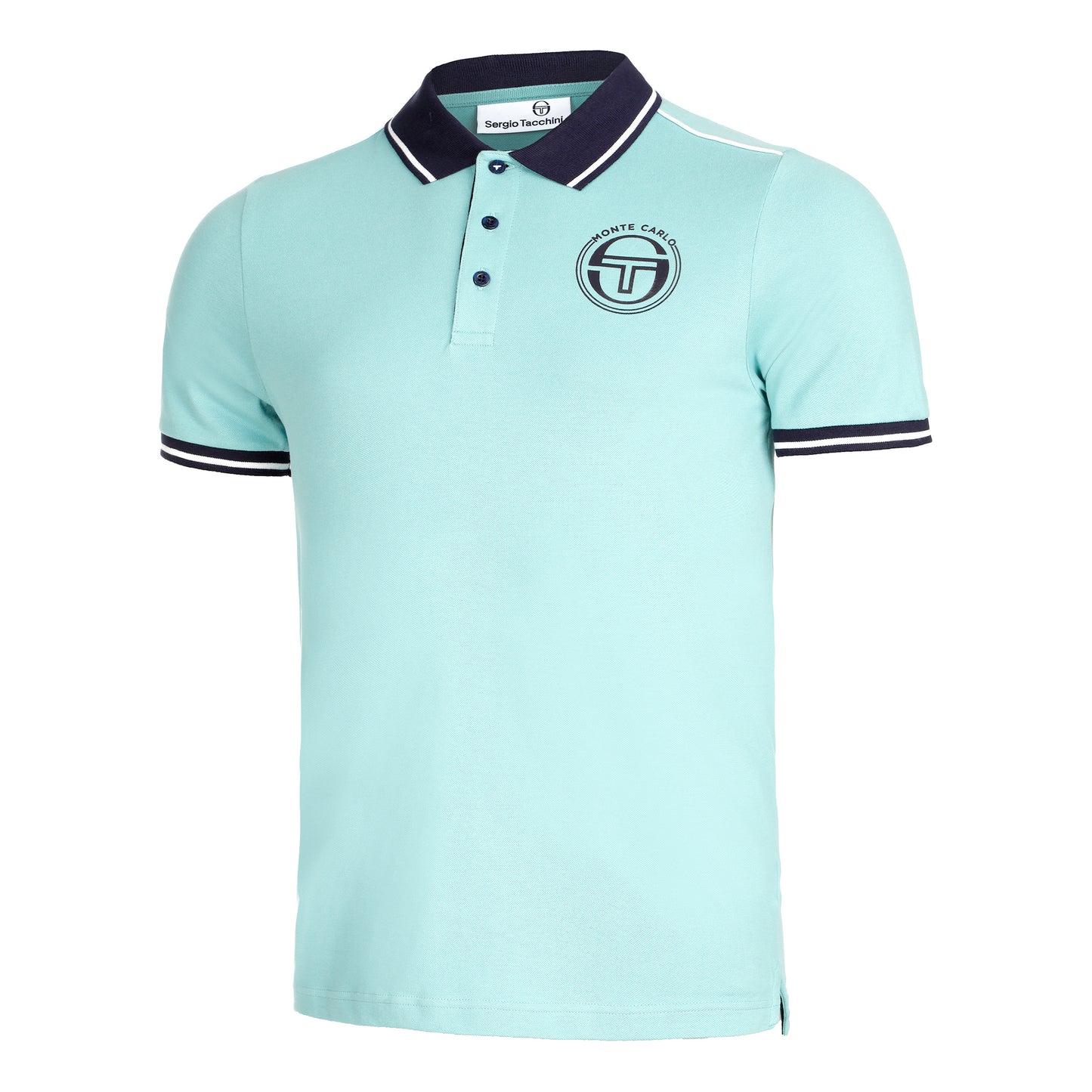 Sergio Tacchini Ranking Staff Polo Uomini - blu chiaro, blu scuro
