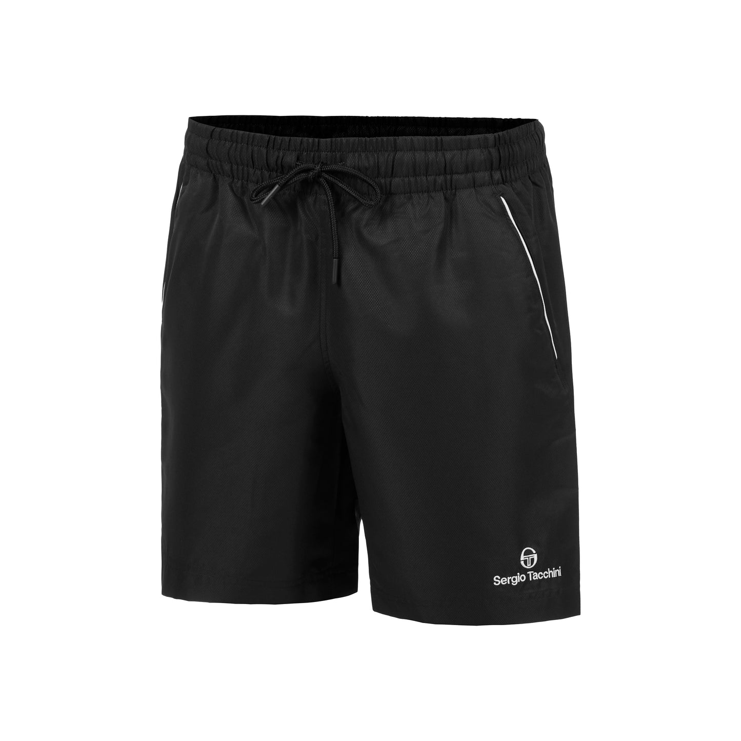 Sergio Tacchini Rob 024 PL Pantaloncini Uomini - nero, bianco