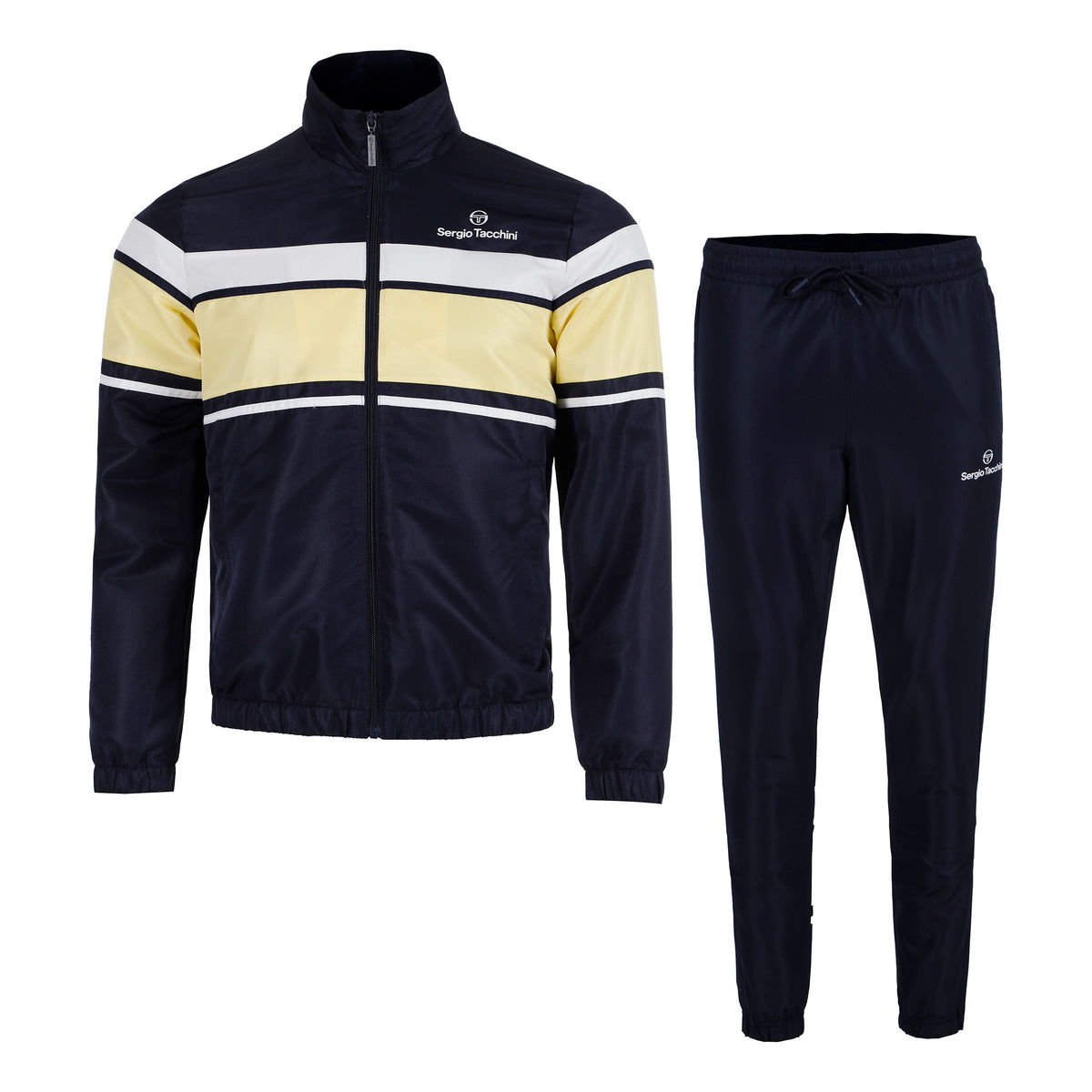 Sergio Tacchini Arpa Tuta Da Allenamento Uomini-Blu Scuro