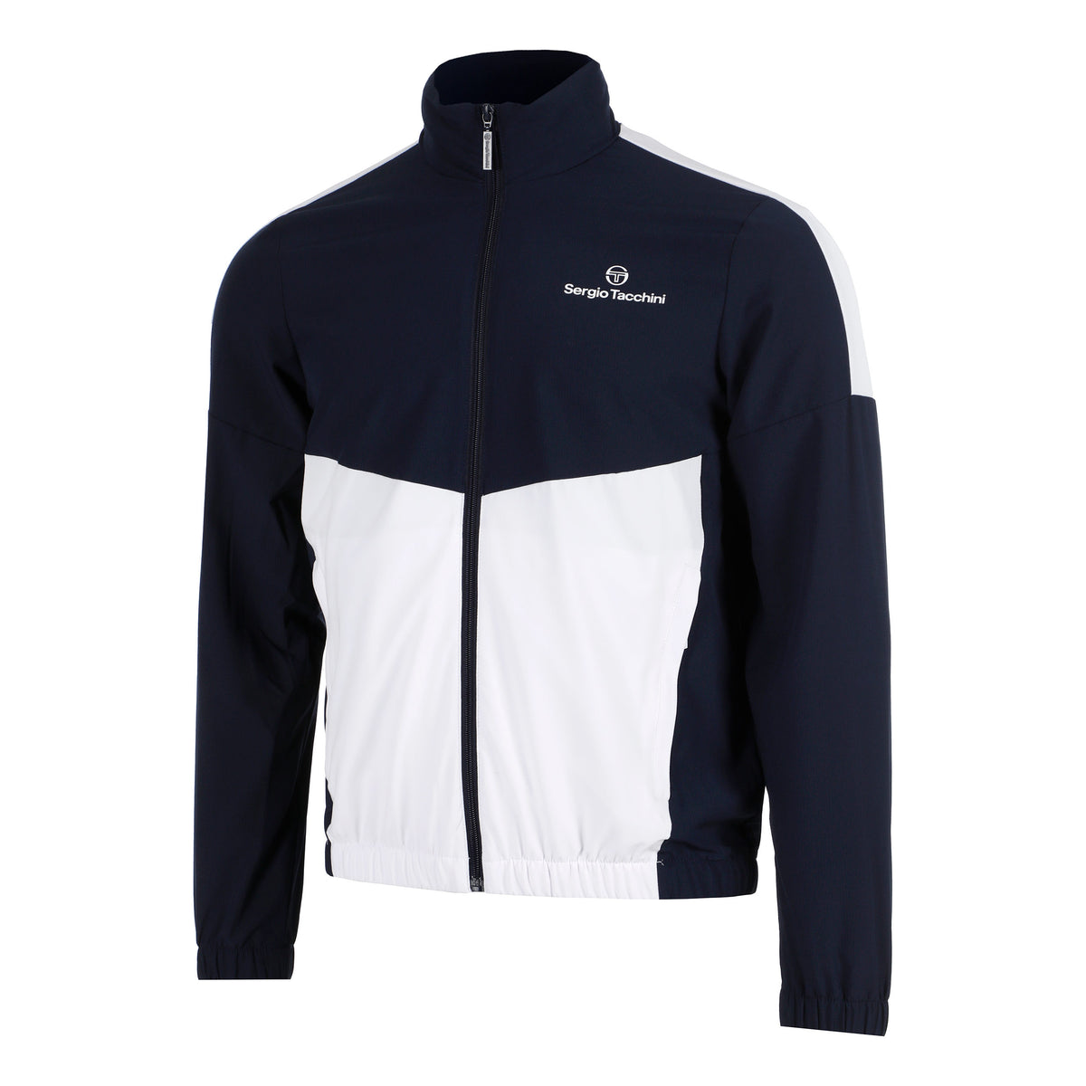 Sergio Tacchini Giardino Giacca da allenamento Uomini - blu scuro, bianco