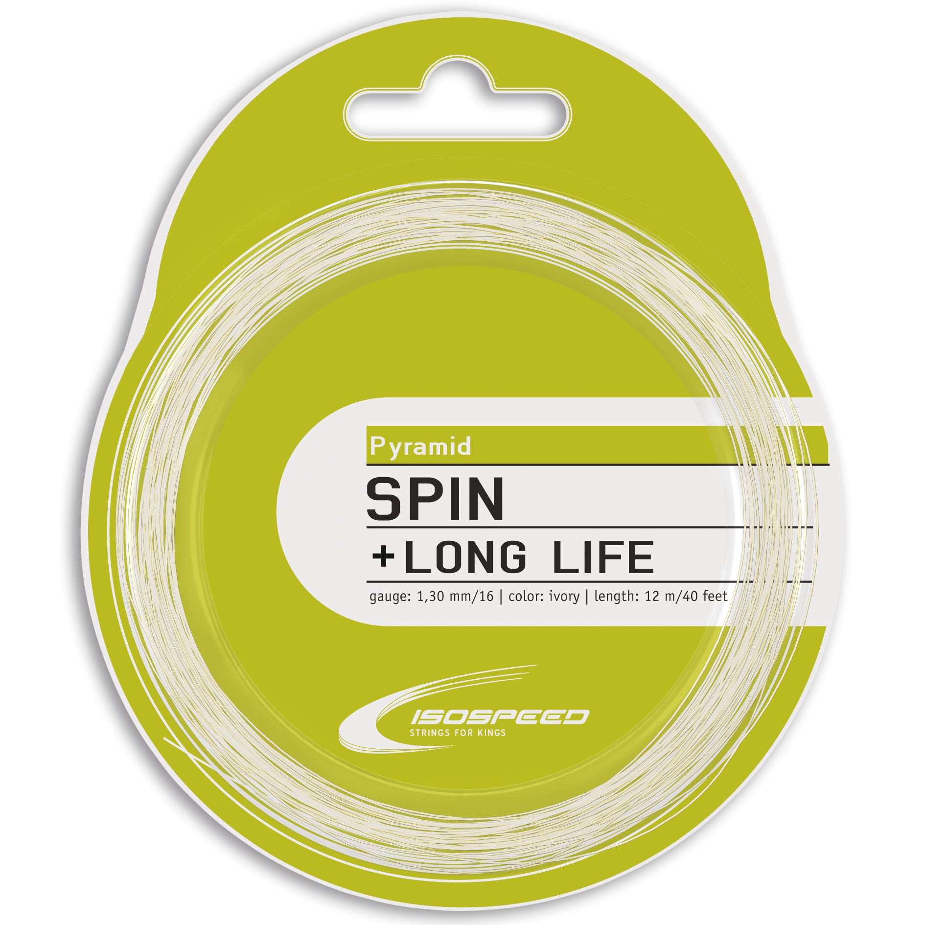 Isospeed Pyramid Set Di Corde 12m-Bianco