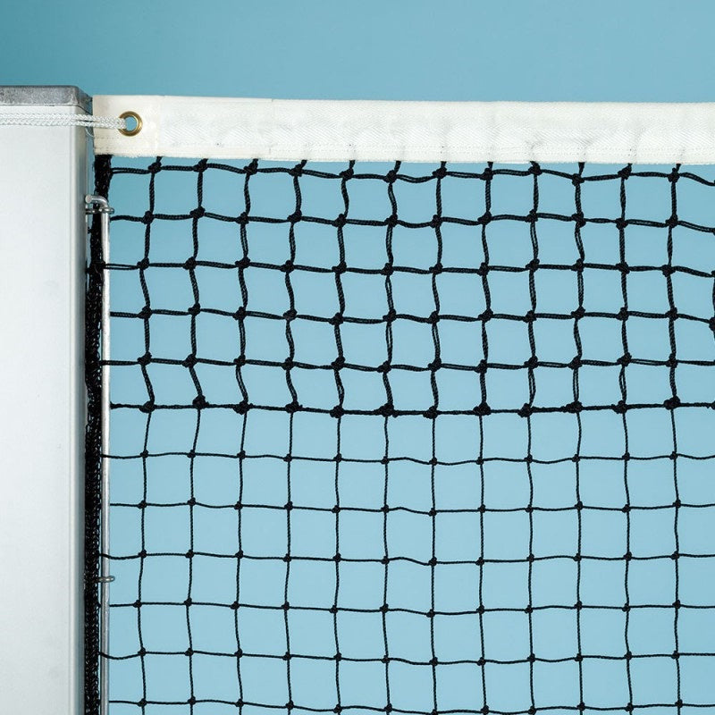 Tegra Davis Cup Rete Da Tennis 2,2mm Con 6 Maglie Doppie-Nero