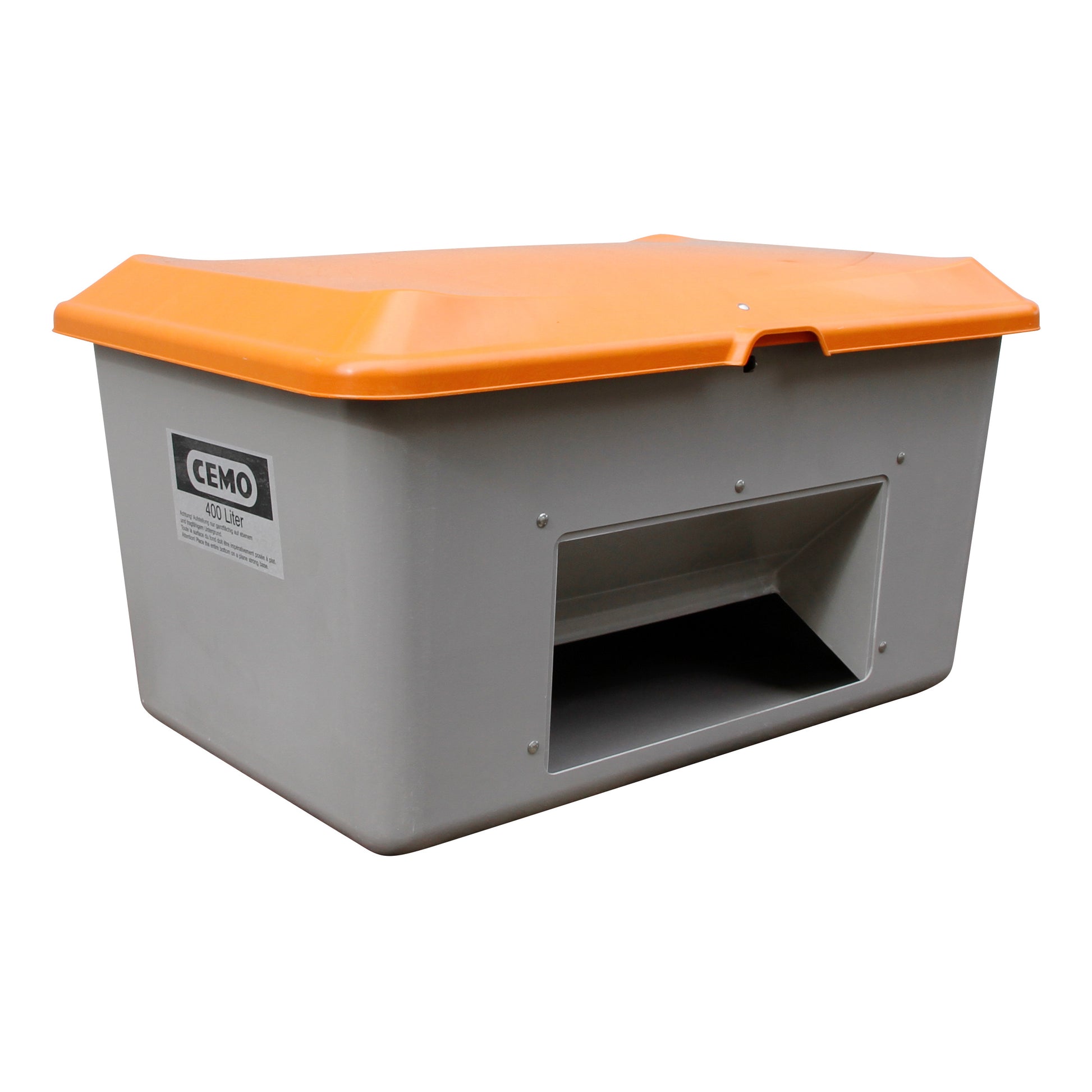 Tegra Ziegelmehl-Box M. Entnahmeöffnung 1,1 To Contenitore-Grigio