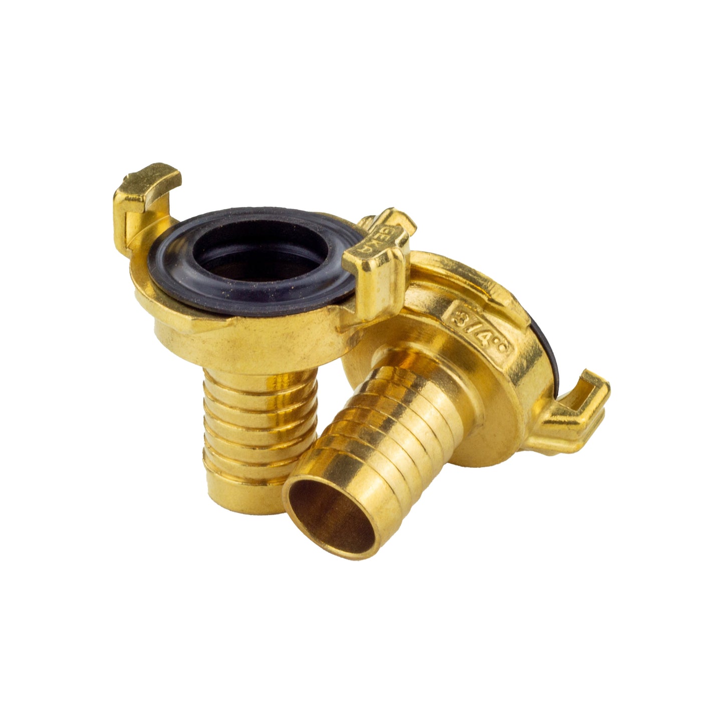 Tegra Geka-Schlauchstück M. Tülle 3/4" Accessori Per Impianti-Oro,Nero