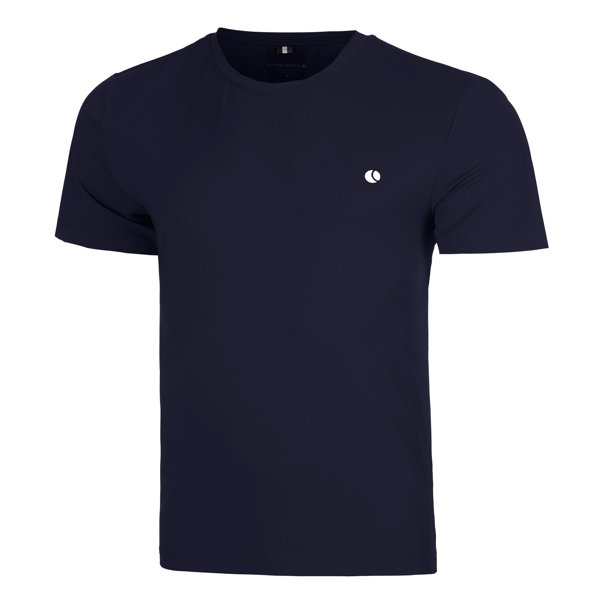 Björn Borg Ace Maglietta Uomini - blu scuro,