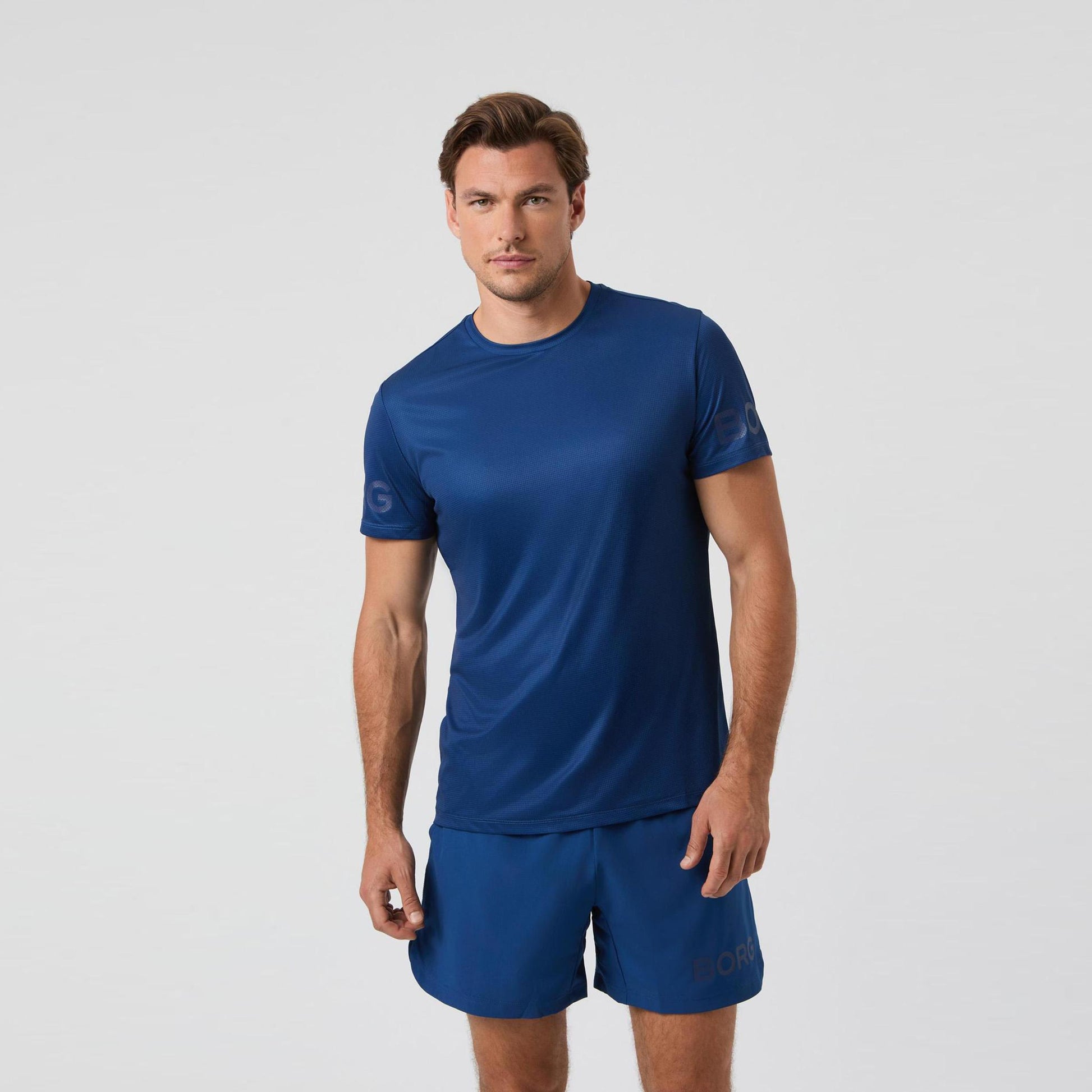 Björn Borg Light Maglietta Uomini - blu scuro