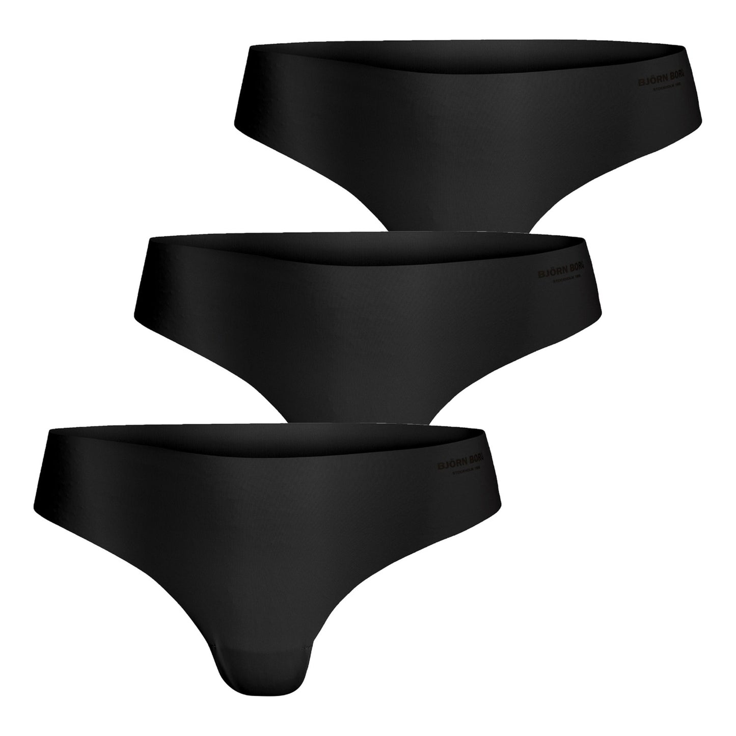Björn Borg Invisible Perizoma Confezione Da 3 Donna-Nero