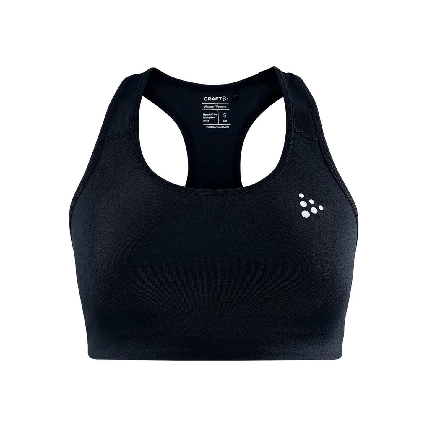 Craft Training Classic Reggiseni Sportivi Donna-Nero