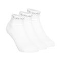 Core Dry Mid Calze Da Corsa Confezione Da 3-Bianco
