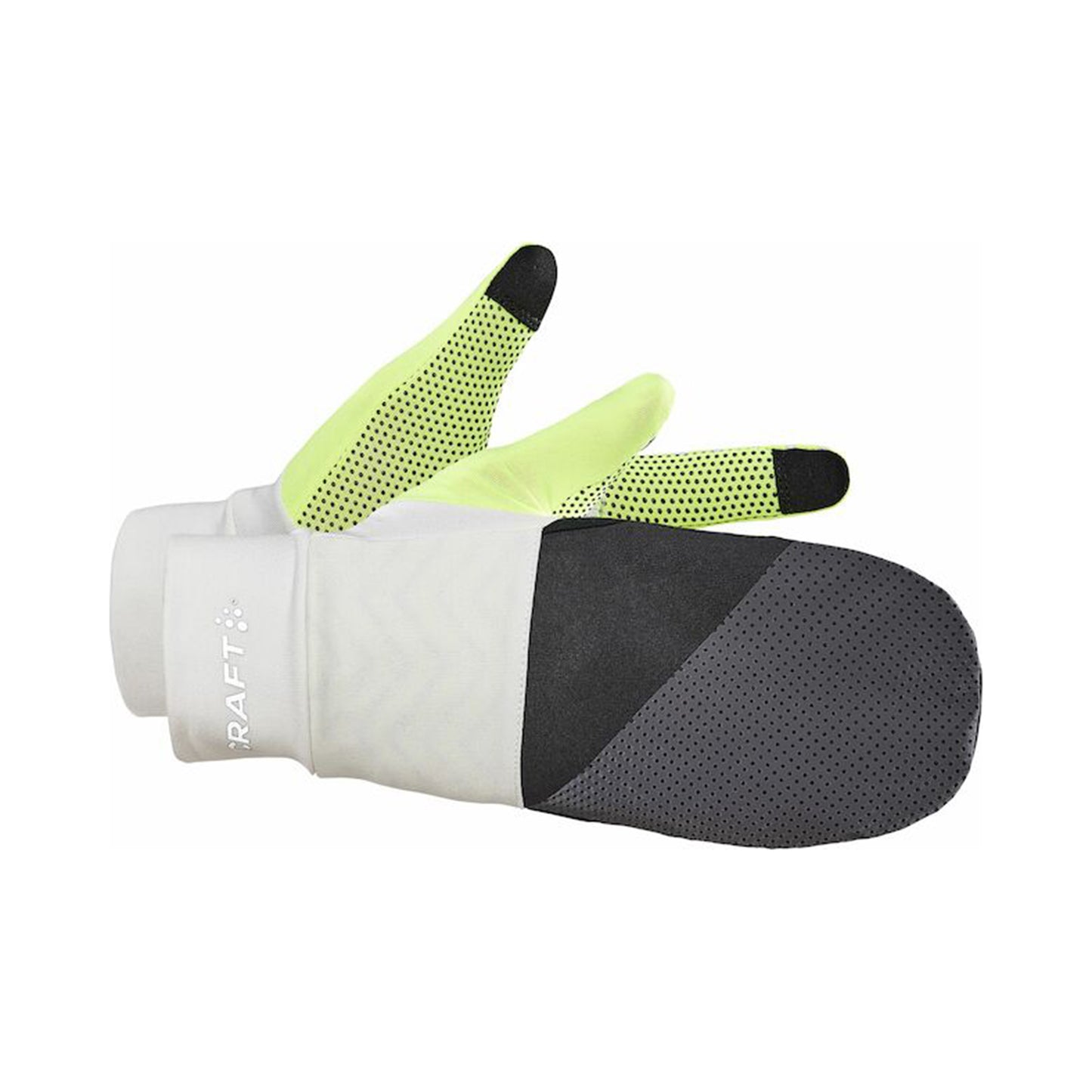 Craft ADV Lumen Hybrid Guanti da corsa Unisex - bianco,