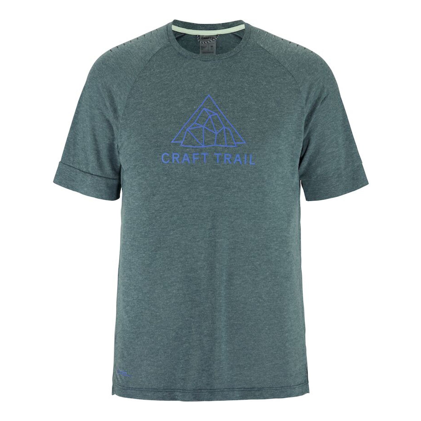 Craft Pro Trail Wool Camicia Da Corsa Uomini-Grigio-blu