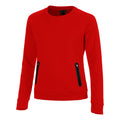 Crew Sweatshirt Felpa Donna-Rosso