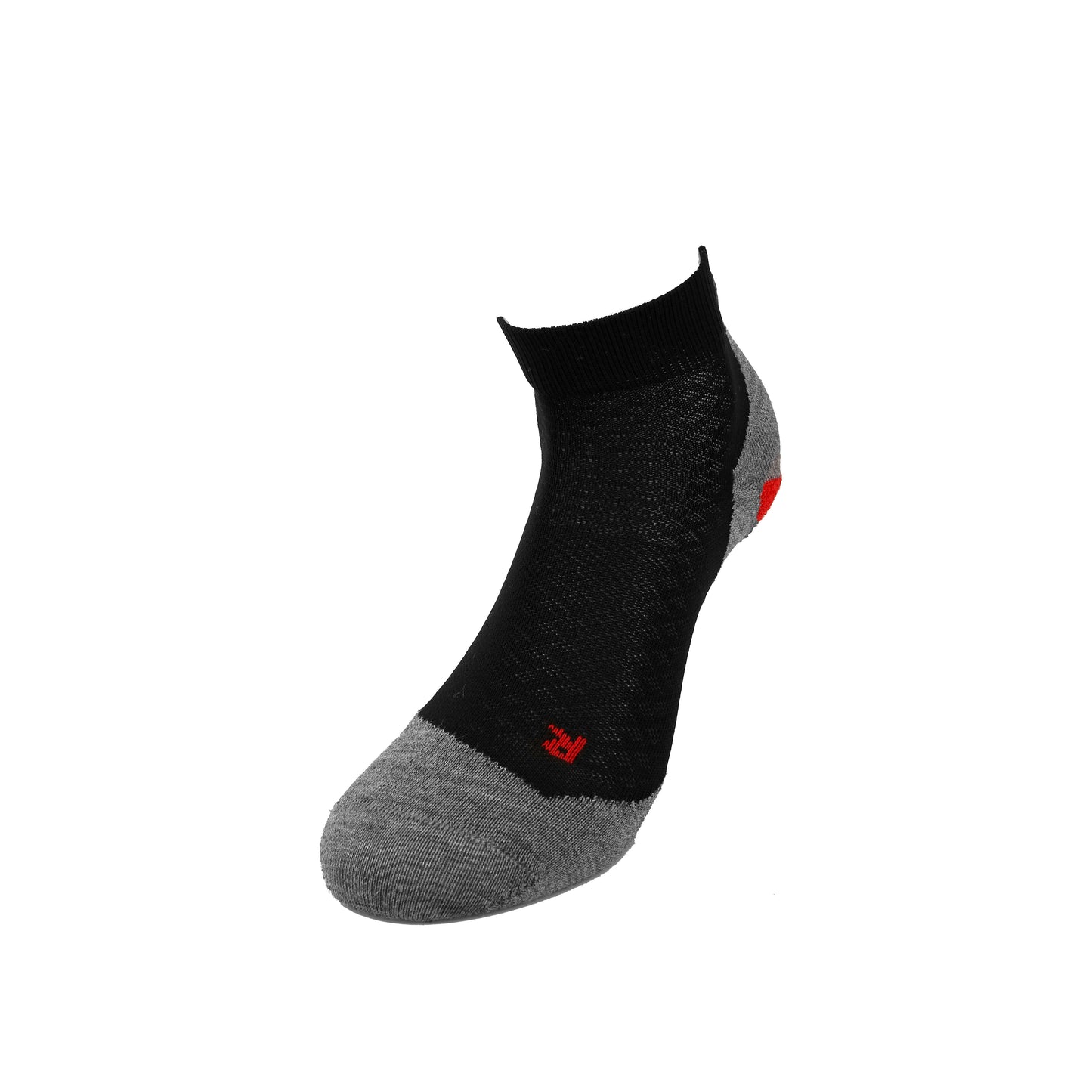 Falke RU5 Lightweight Calze Da Corsa Donna-Nero,Grigio Chiaro