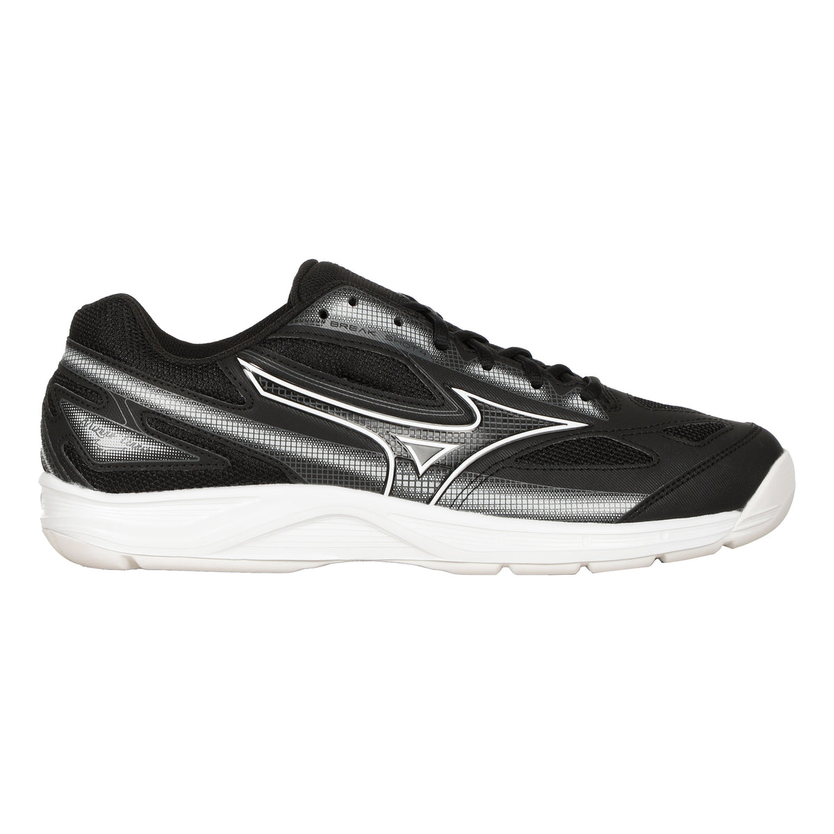 Mizuno Break Shot 4 Scarpa per tappeto Uomini - nero,