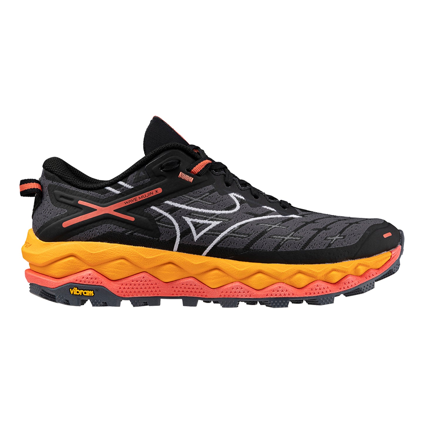 Mizuno Wave Mujin 10 Scarpa da trail Donna - nero, arancione