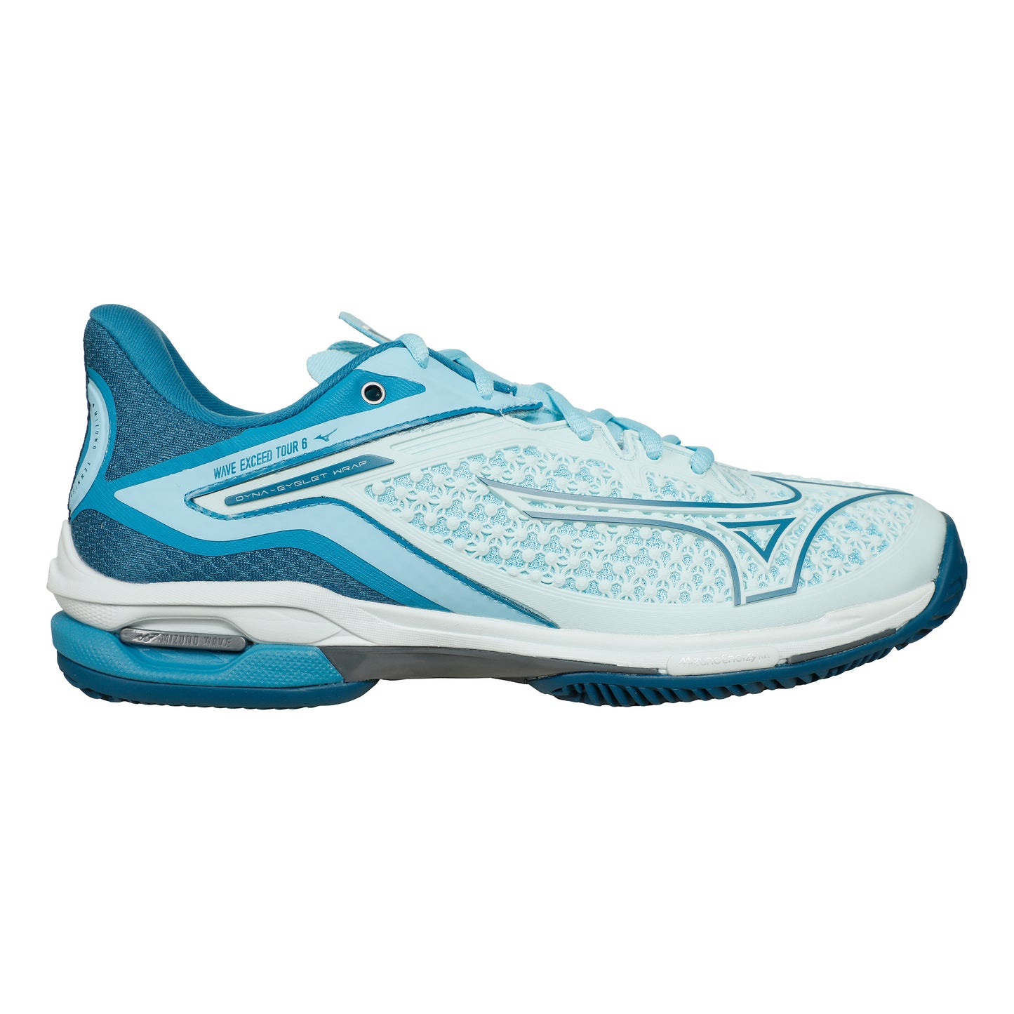 Mizuno Wave Exceed Tour 6 Scarpa per terra rossa Donna - blu chiaro, blu