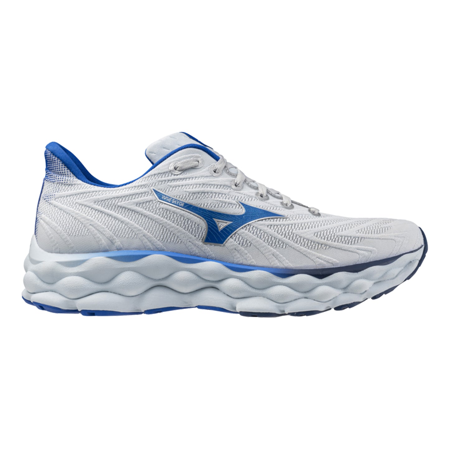 Mizuno Wave Sky 8 Scarpe neutrali Uomini - grigio, blu