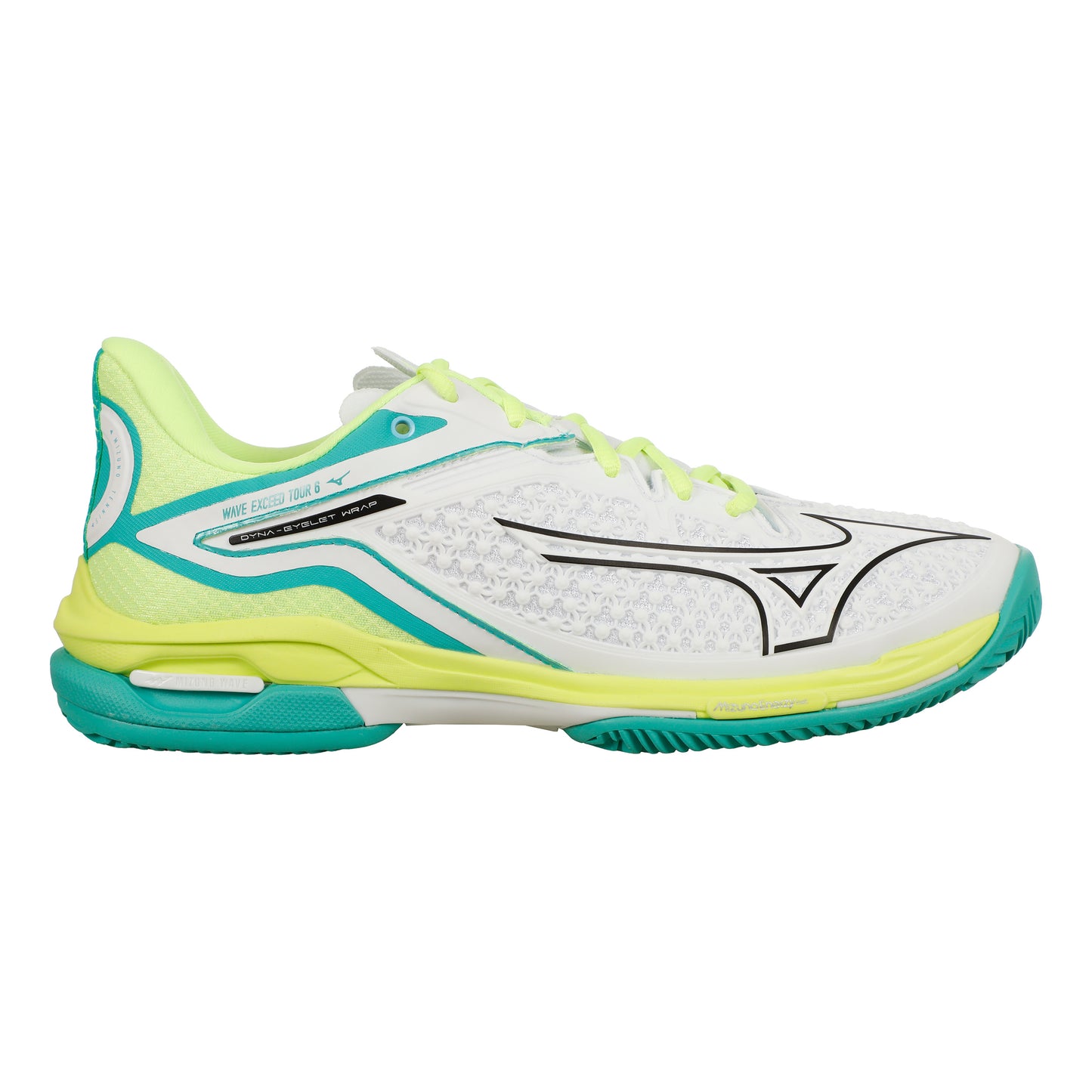 Mizuno Wave Enforce Tour Scarpa Per Terra Rossa Donna-Bianco,Nero