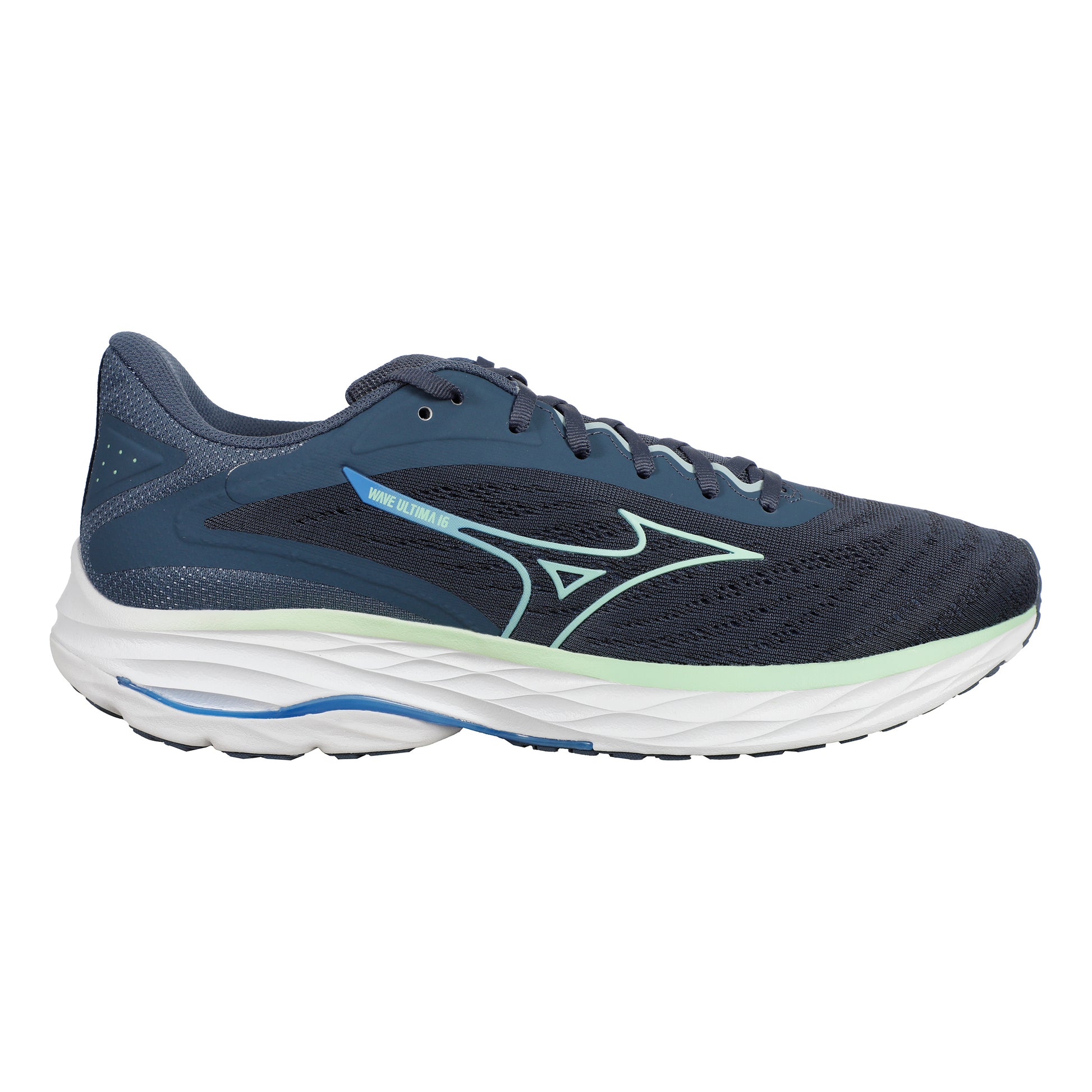 Mizuno Wave Ultima 16 Scarpe neutrali Uomini - blu scuro, mint