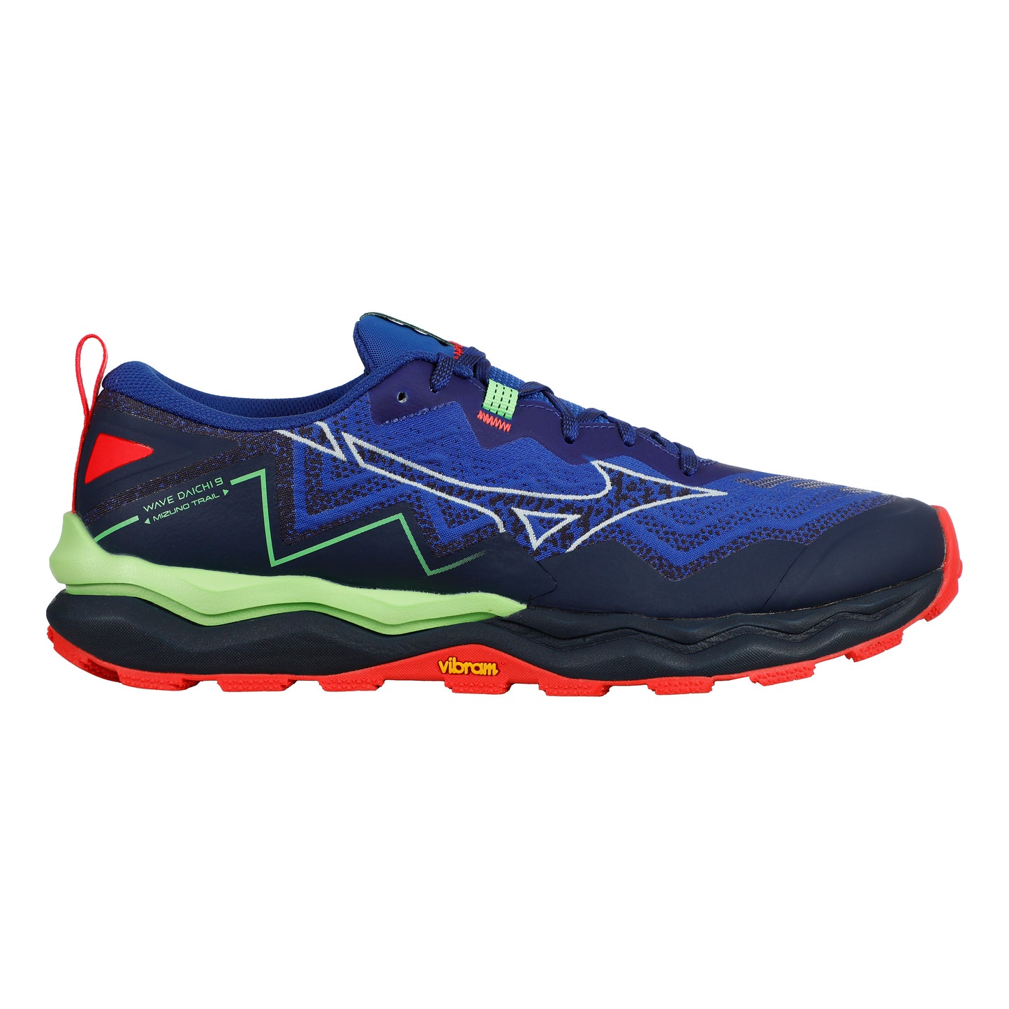 Mizuno Wave Daichi 9                       Scarpa da trail Uomini-blu scuro, bianco