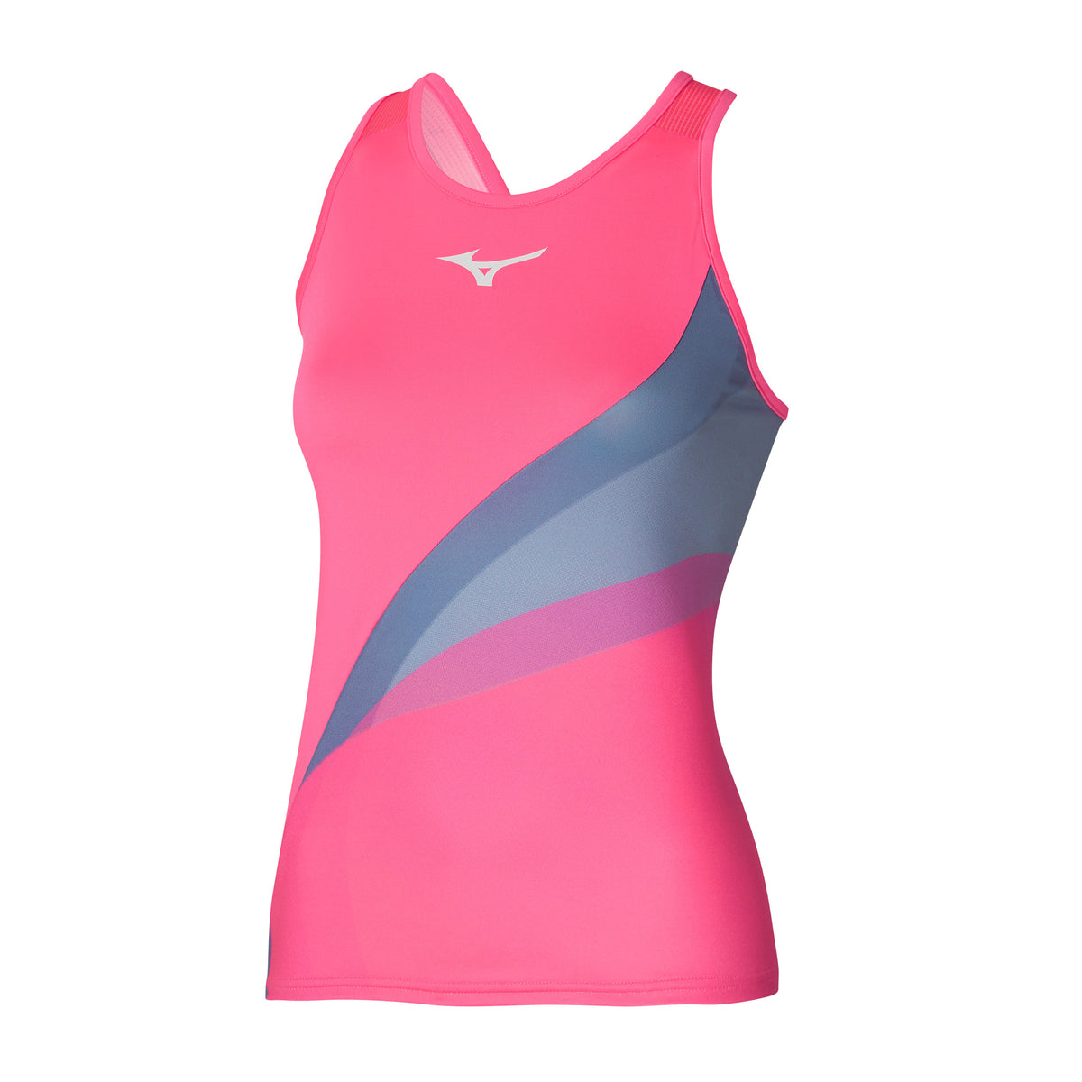 Mizuno Release Printed Canottiera Donna - rosa, multicolore