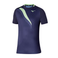 Release Shadow Graphic Maglietta Uomini - blu scuro, verde chiaro