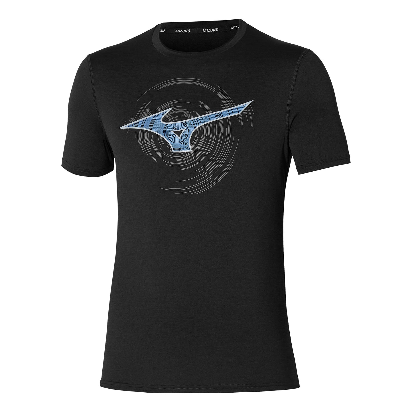 Mizuno Core RB Camicia da corsa Uomini - nero,
