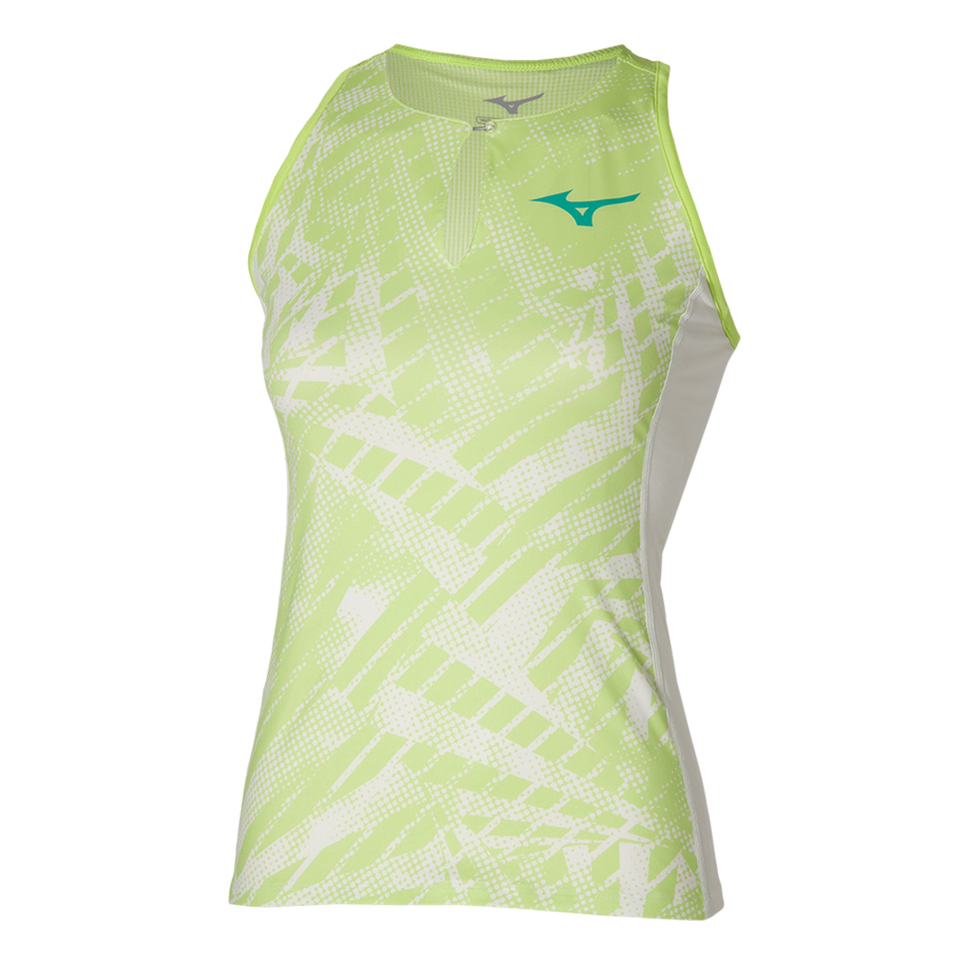 Mizuno Mugen Printed Canottiera Donna-Lime