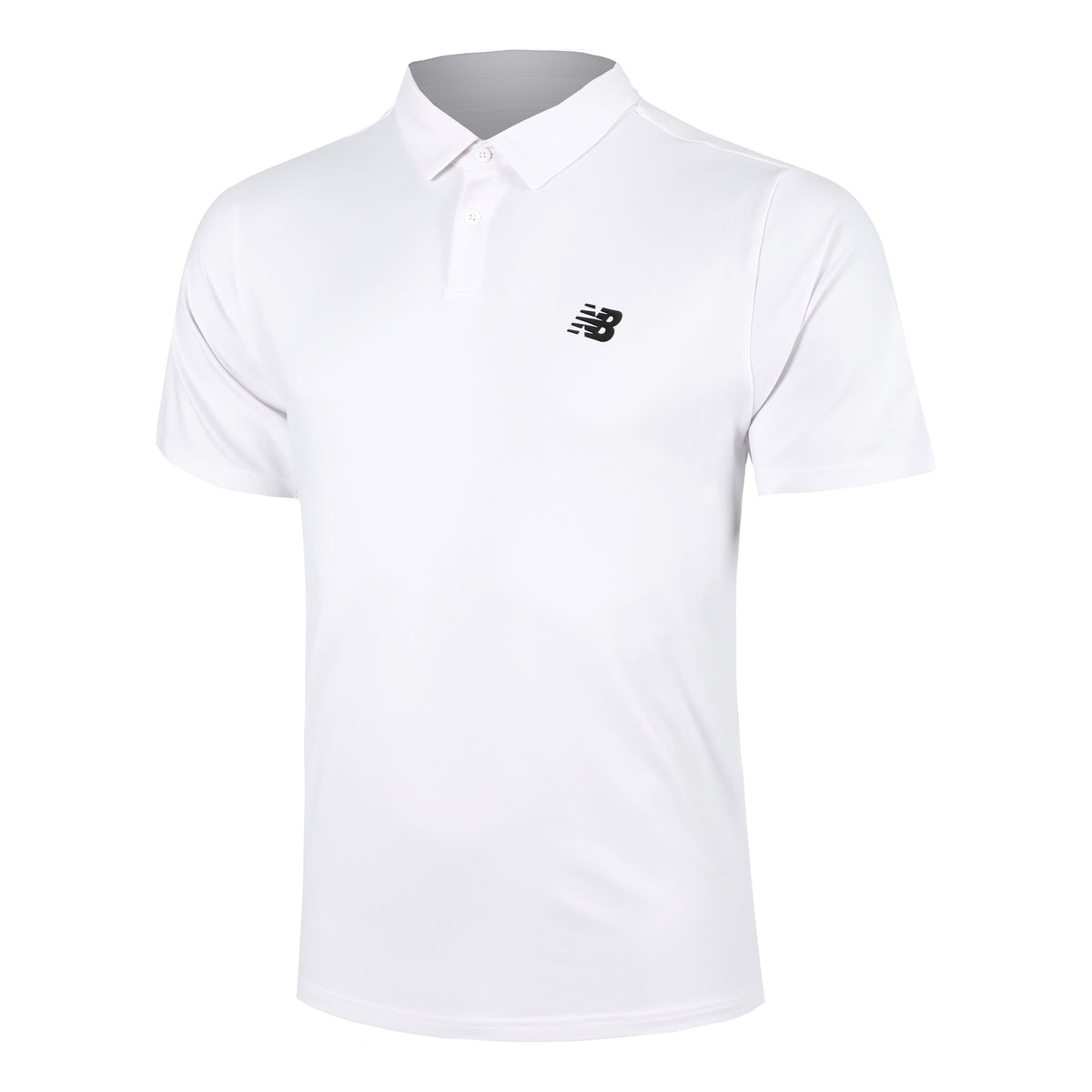 New Balance Performance Polo Polo Uomini - bianco,
