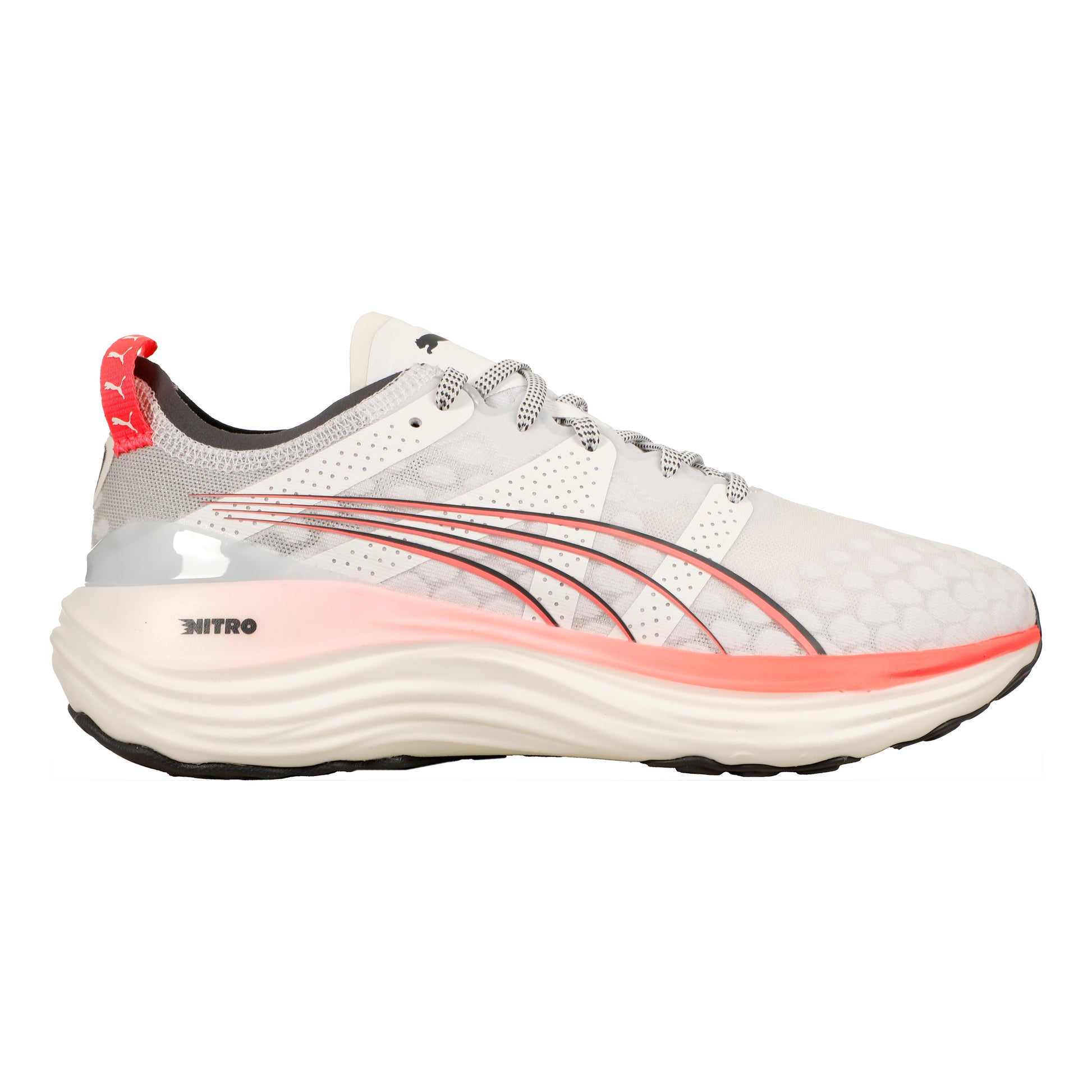 Puma ForeverRun Nitro Scarpa Stabile Donna-Bianco,Rosso