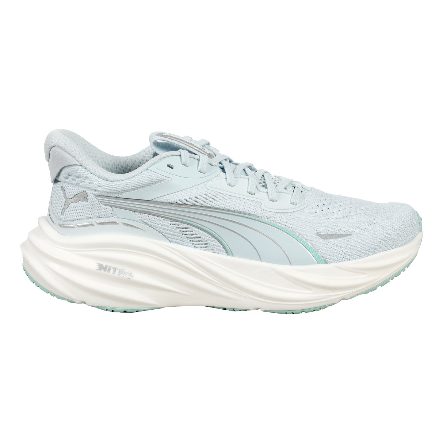 Puma Magnify Nitro 3 Scarpe Neutrali Donna-Blu,Mint