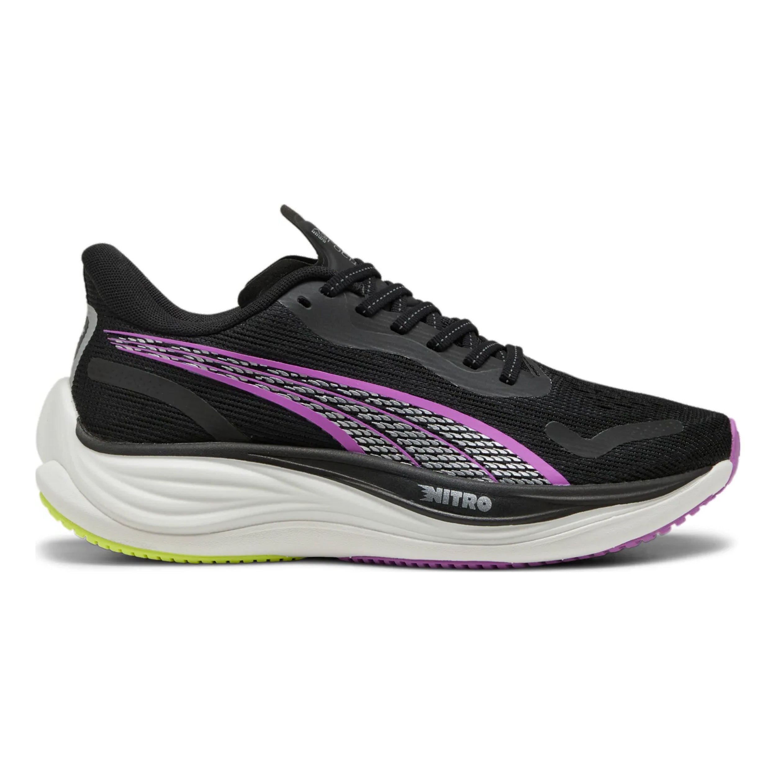 Puma Velocity Nitro 3 Scarpe Neutrali Donna-Nero,Lilla