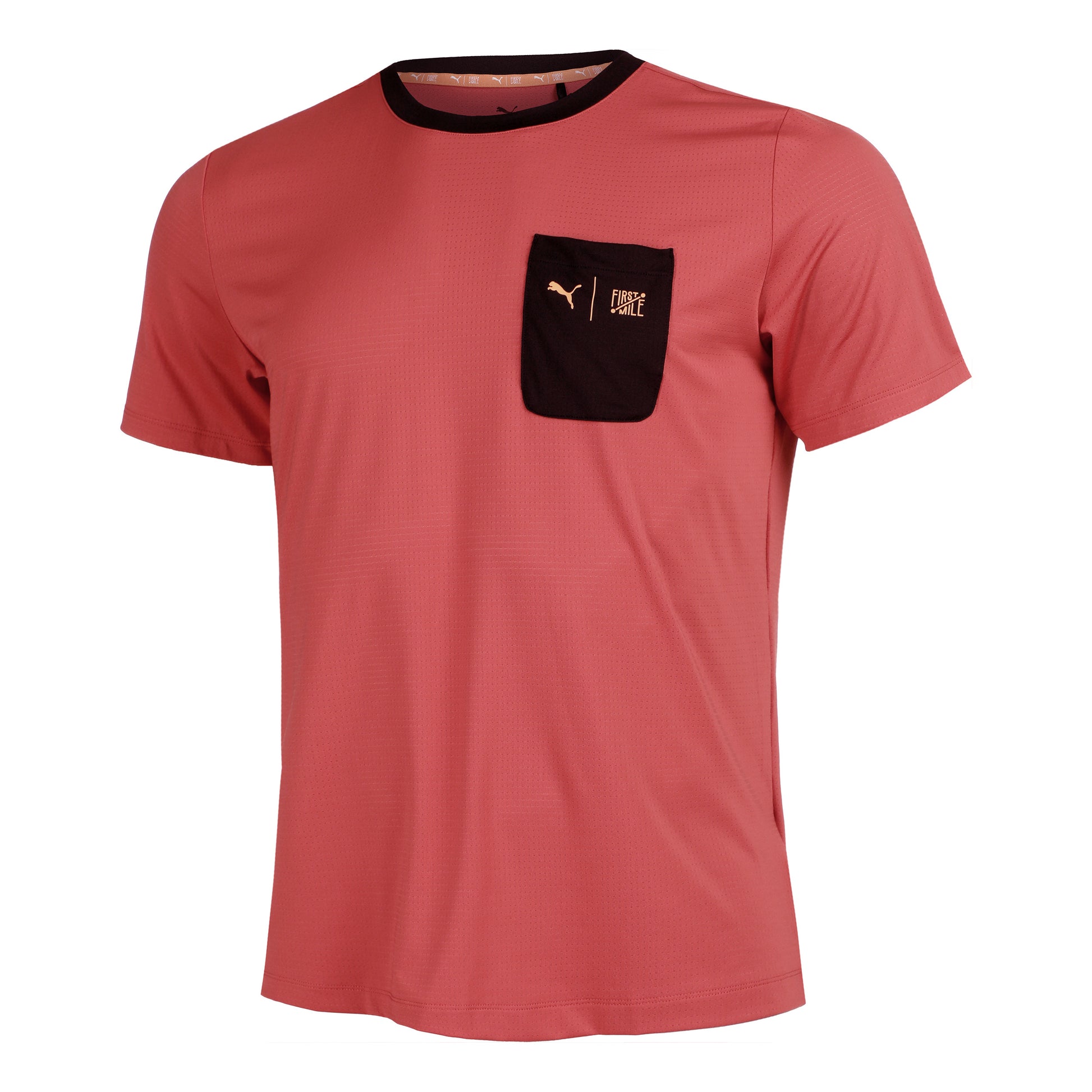 Puma First Mile Camicia Da Corsa Uomini-Rosso