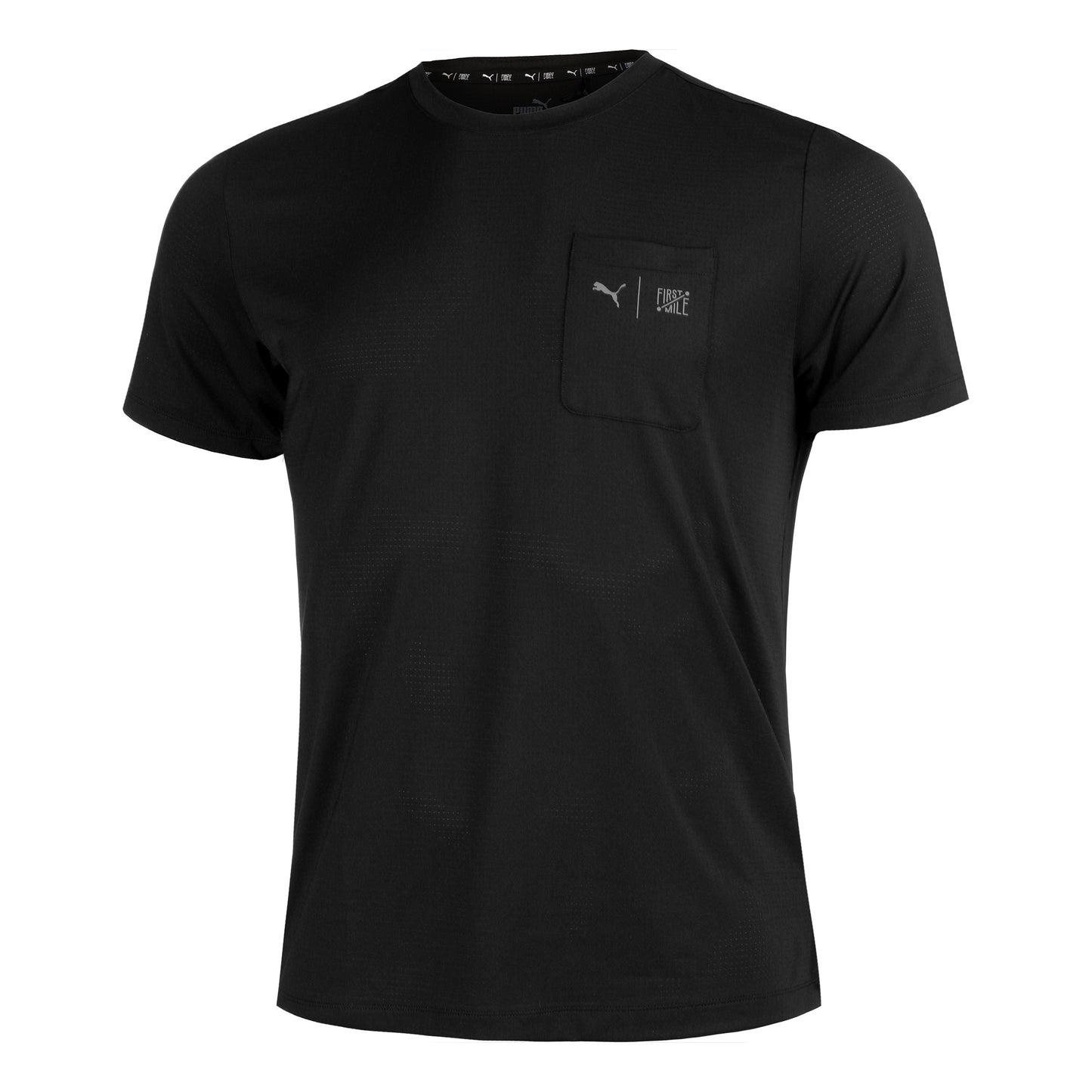 Puma First Mile Camicia Da Corsa Uomini-Nero