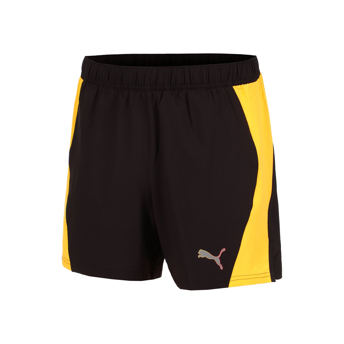 Puma Run Velocity Ultraweave 5in Pantaloncini da corsa Uomini - nero, arancione