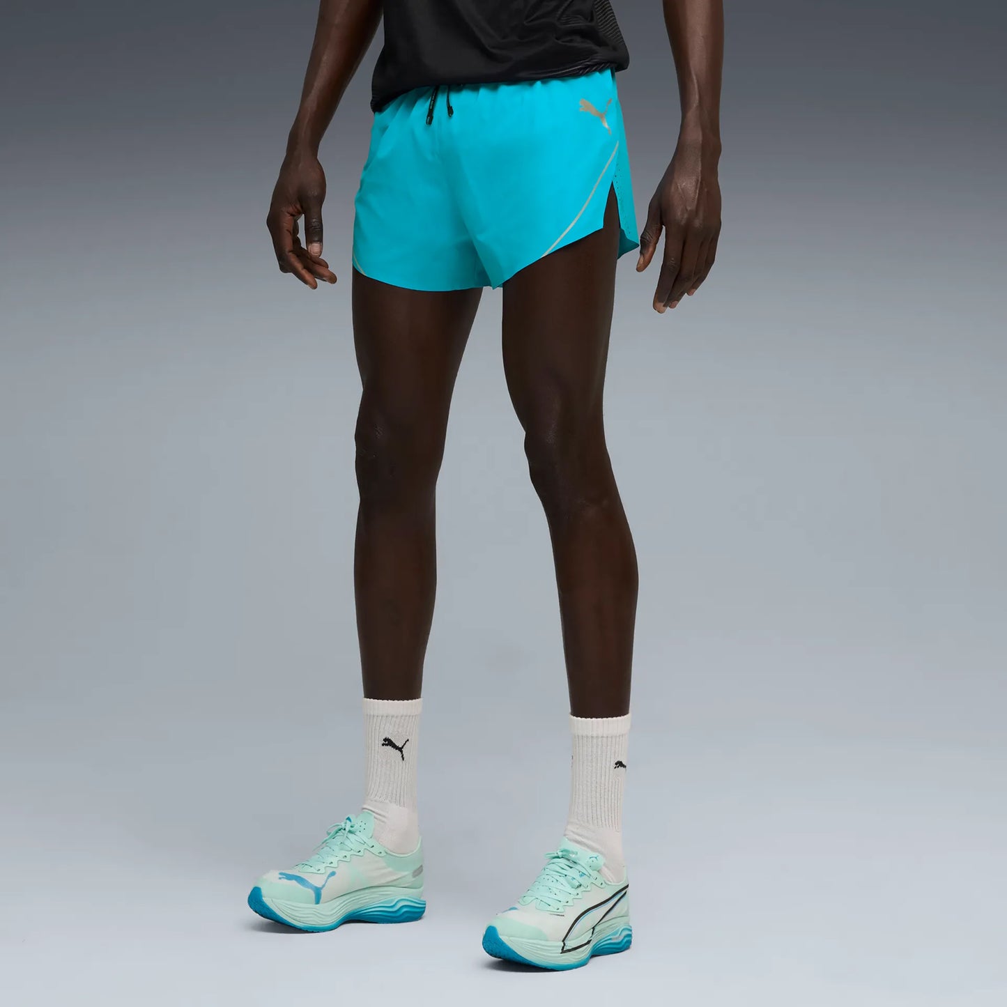 Puma Raceday Ultraweave 3in Split Pantaloncini Da Corsa Uomini-Blu