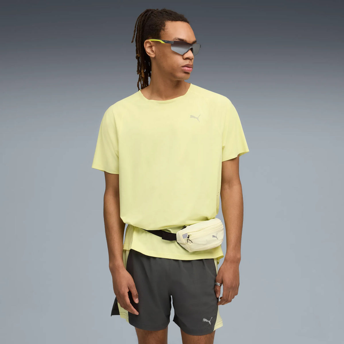 Puma Everyday Cloudspun  Camicia da corsa Uomini - giallo