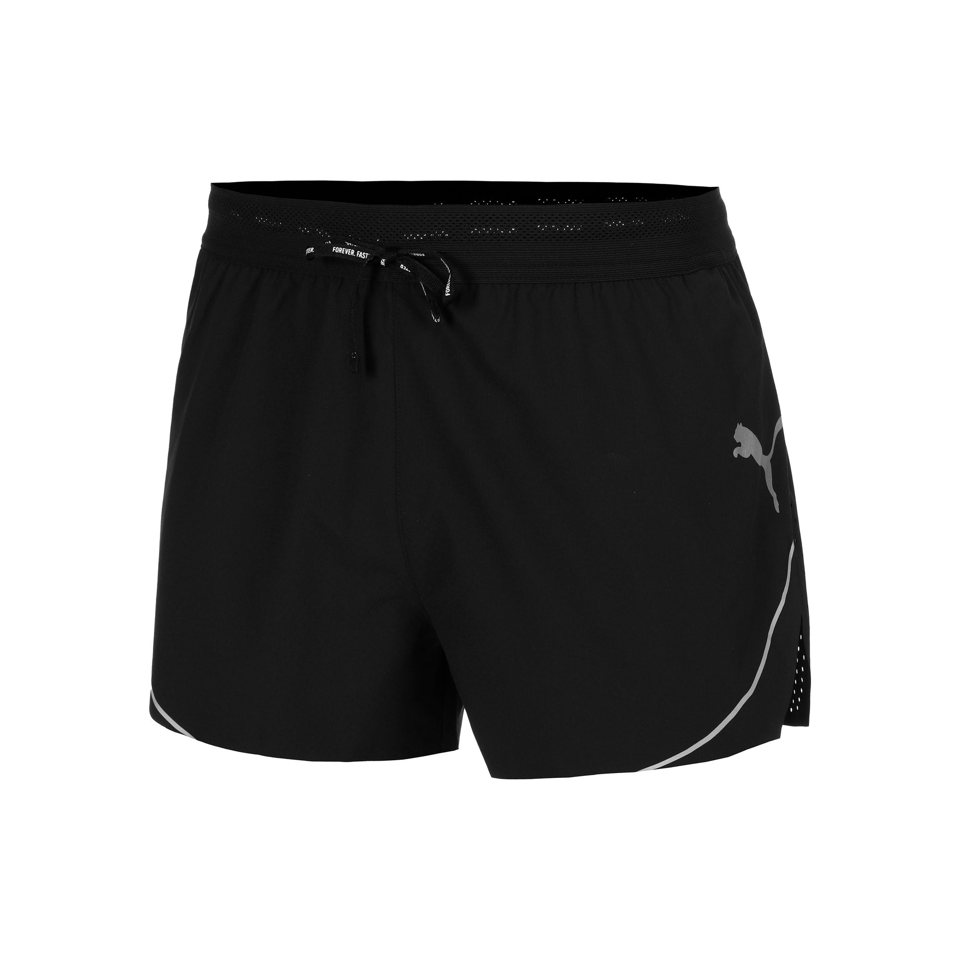 Puma Raceday Ultraweave 3in Split Pantaloncini da corsa Uomini - nero,
