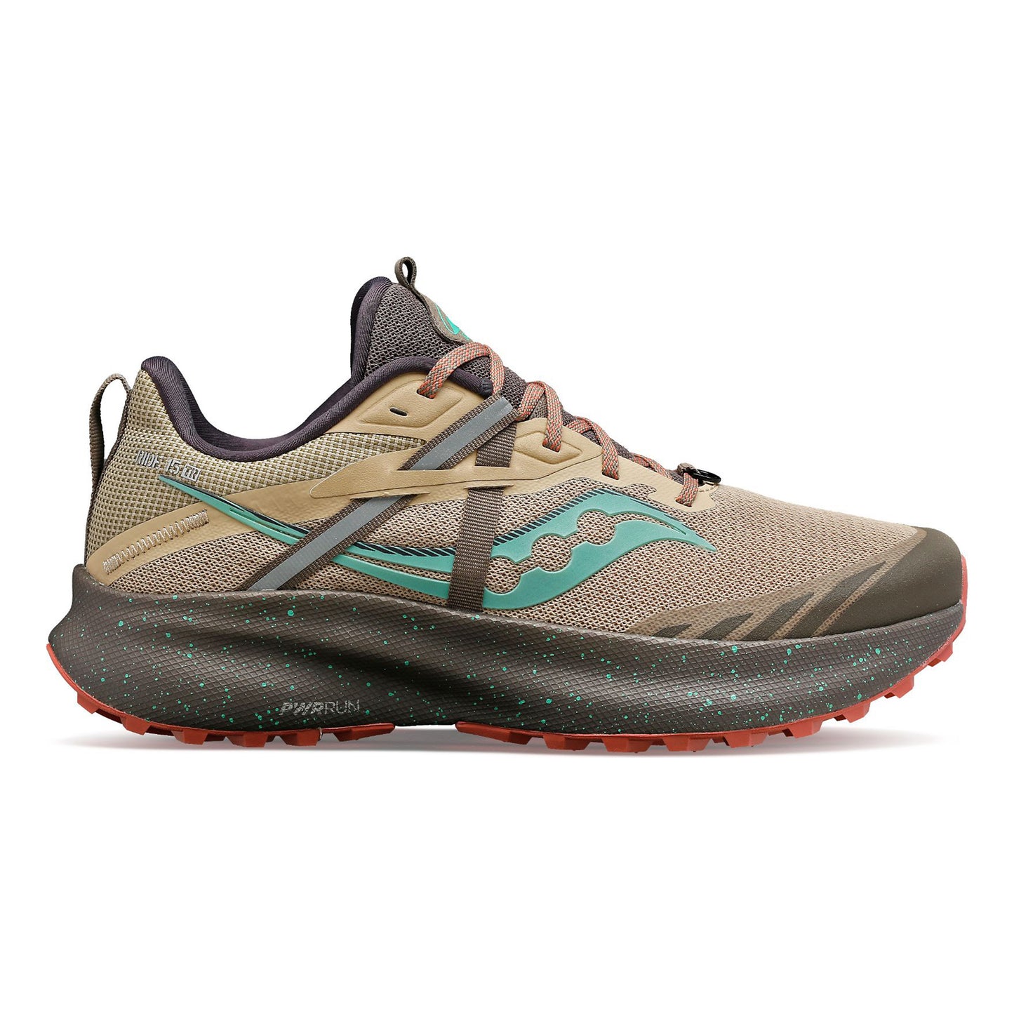 Saucony Ride 15 TR Scarpa Da Trail Donna-Marrone,Turchese