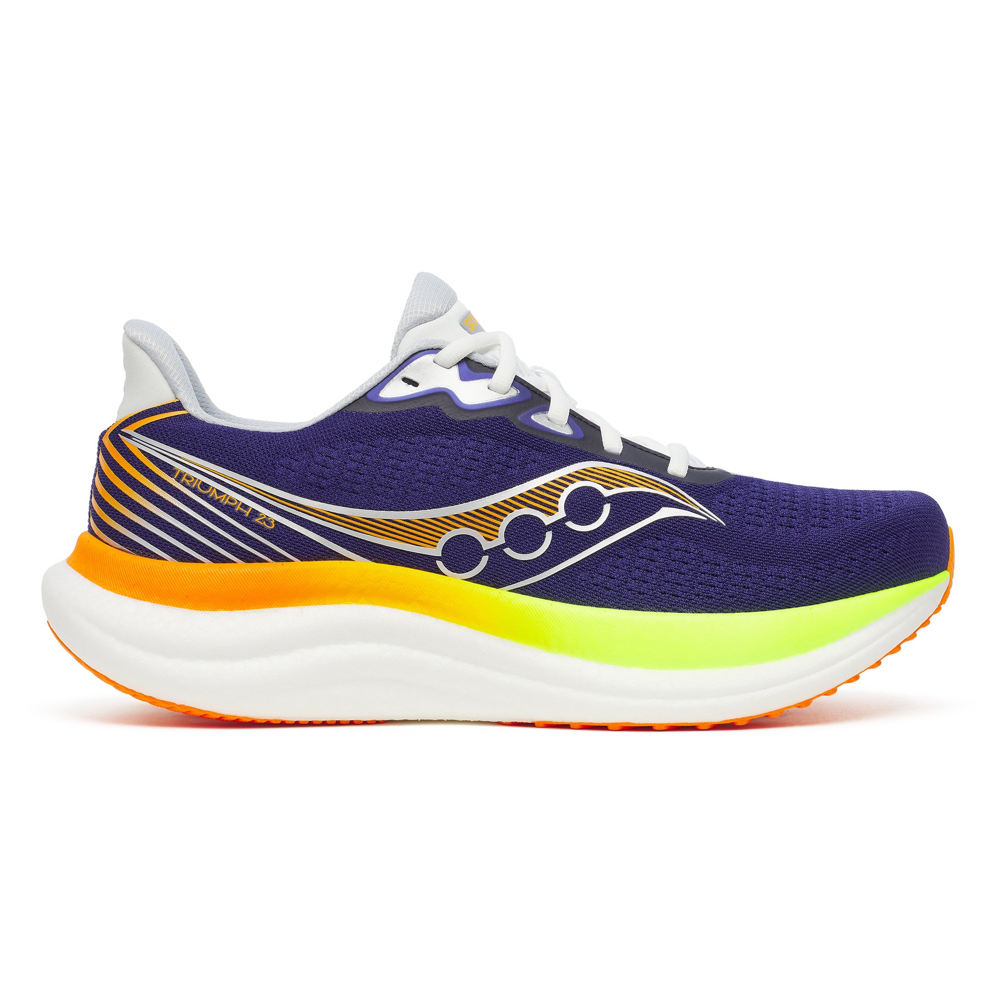 Saucony Triumph 23 Scarpe neutrali Uomini-blu, giallo limone