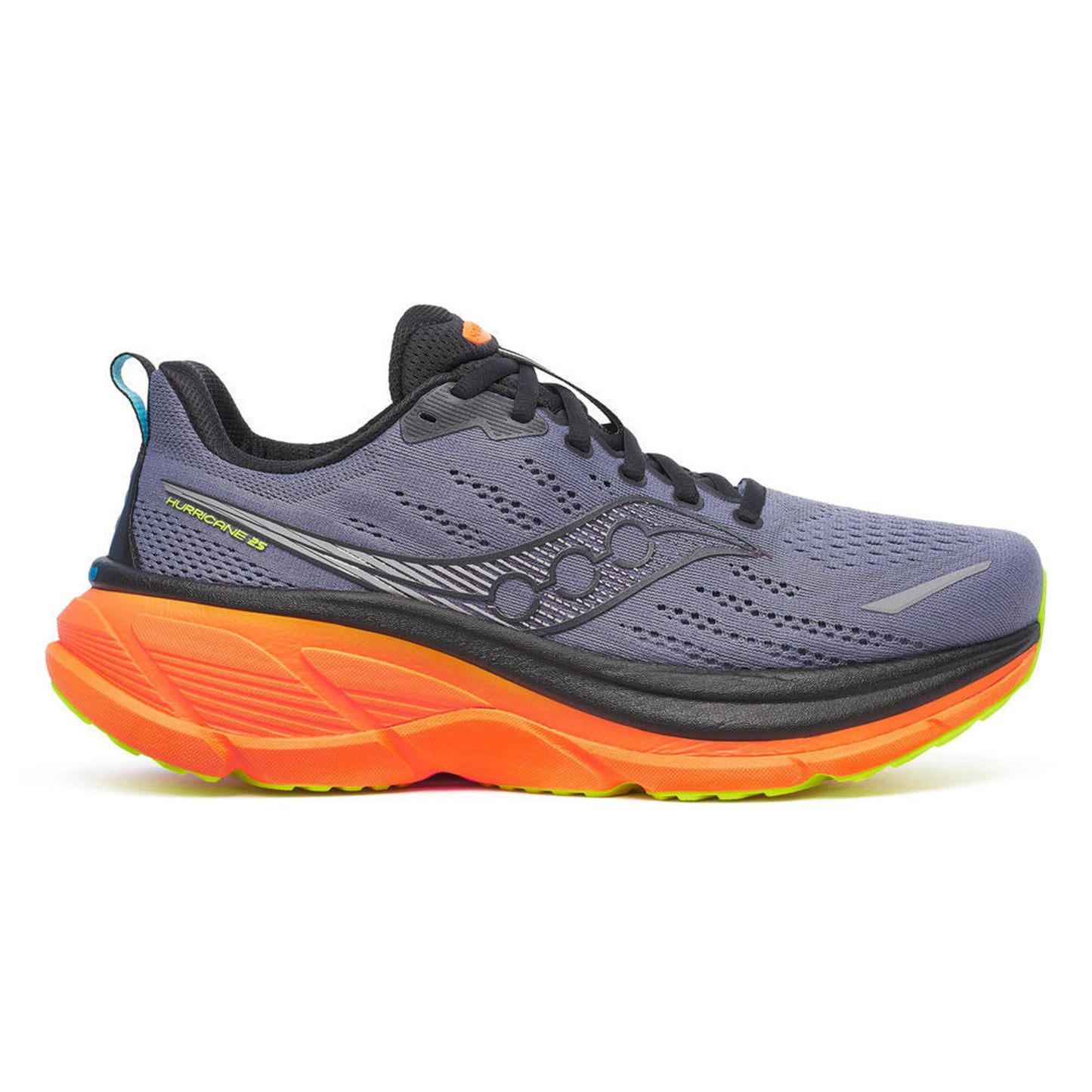 Saucony Hurricane 25 Scarpa stabile Uomini-grigio, multicolore