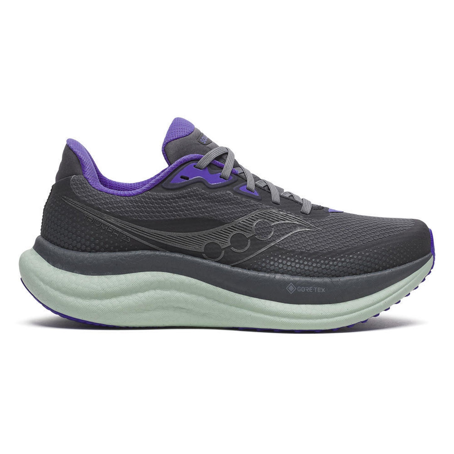 Saucony Triumph 23 GTX Scarpe neutrali Donna-grigio, verde